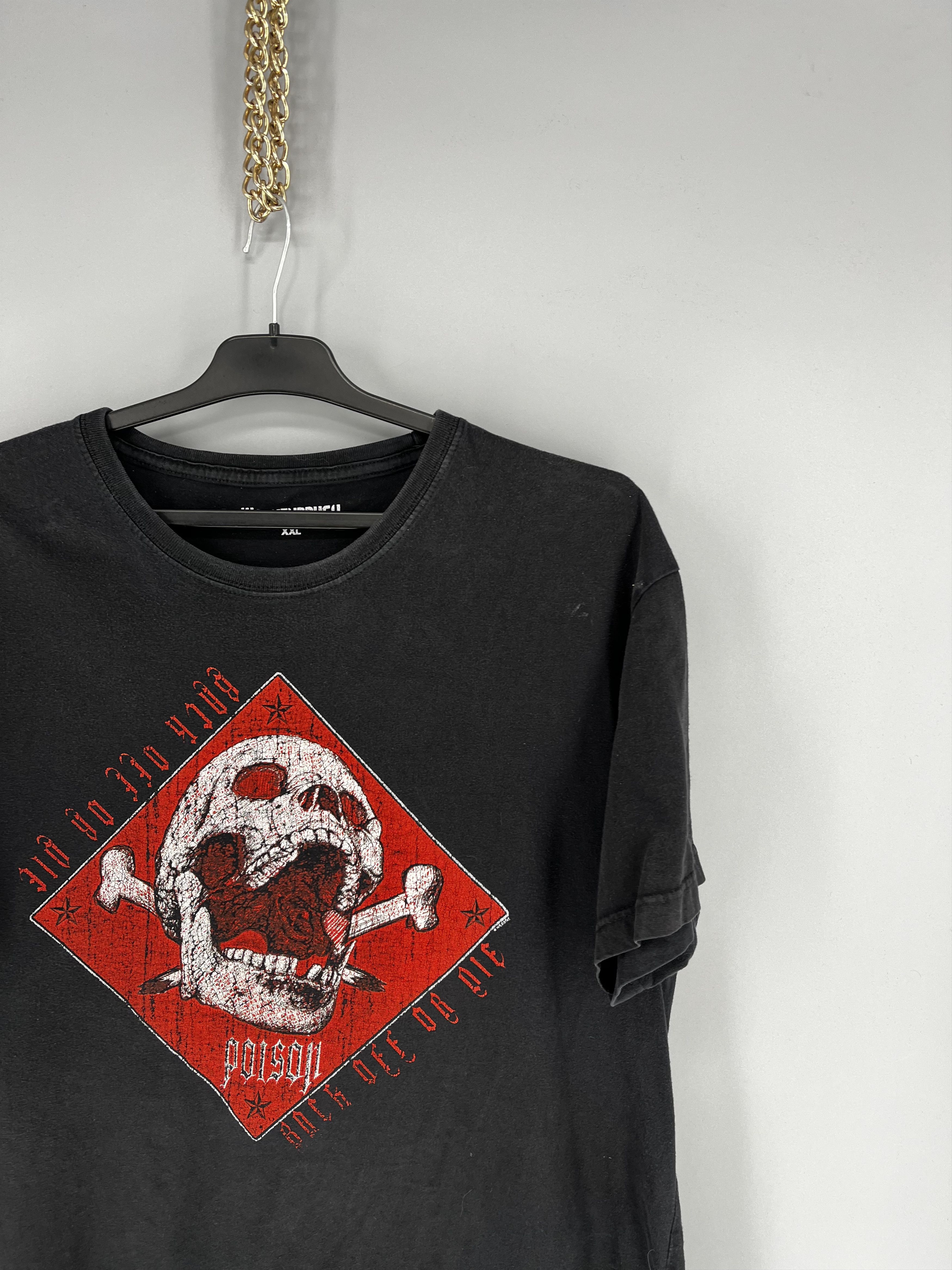 Band Tees Y2K Poison American Rock Band Reissue T Shirt Size XXL Size US XXL / EU 58 / 5 - 5 Thumbnail
