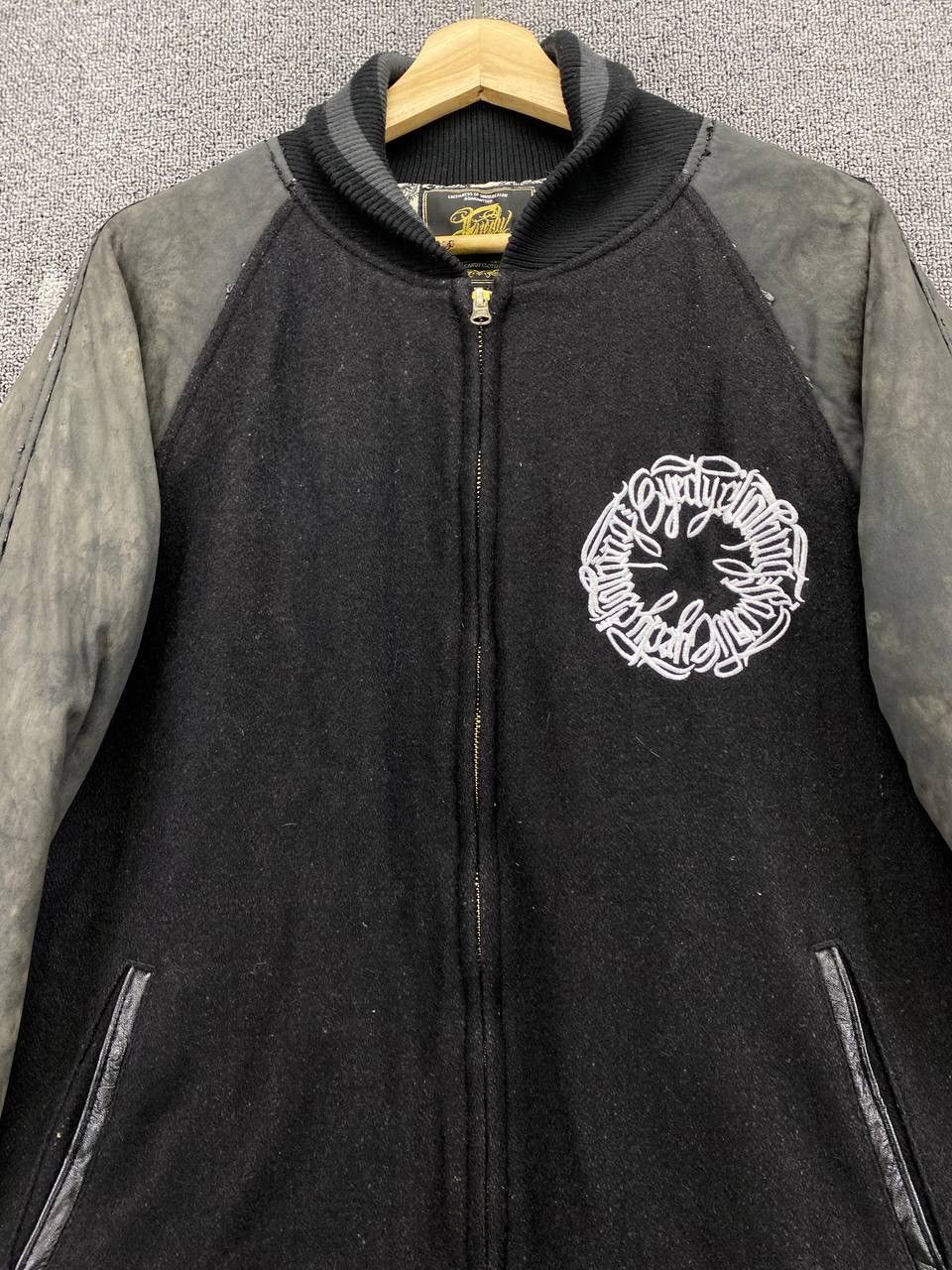 Japanese Brand Vintage Eyecandy Paisley Inspired Wacko Maria Varsity Jacket Size US L / EU 52-54 / 3 - 15 Thumbnail