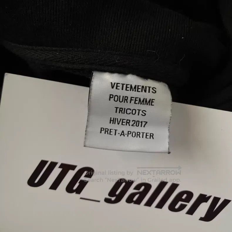Vetements VETEMENTS Target Heart Fake Two-Piece Hoodie Size US XS / EU 42 / 0 - 6 Thumbnail