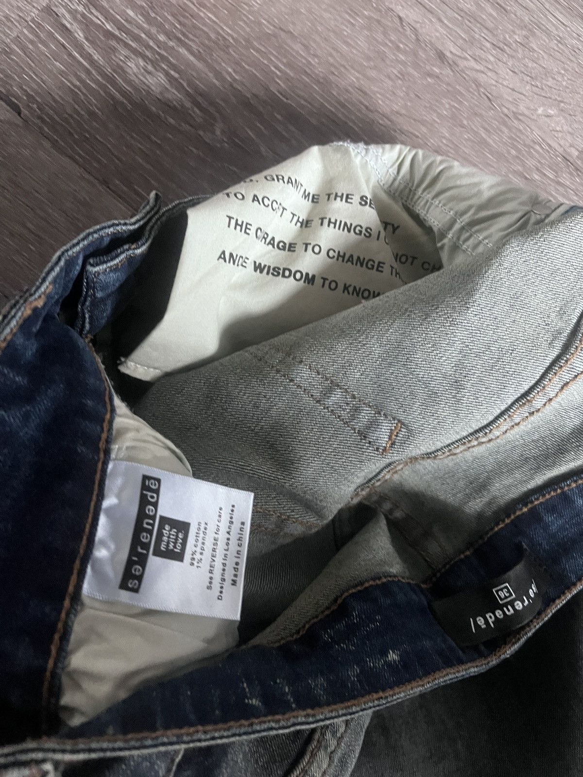 SERENEDE Serenede jeans Size US 36 / EU 52 - 4 Thumbnail