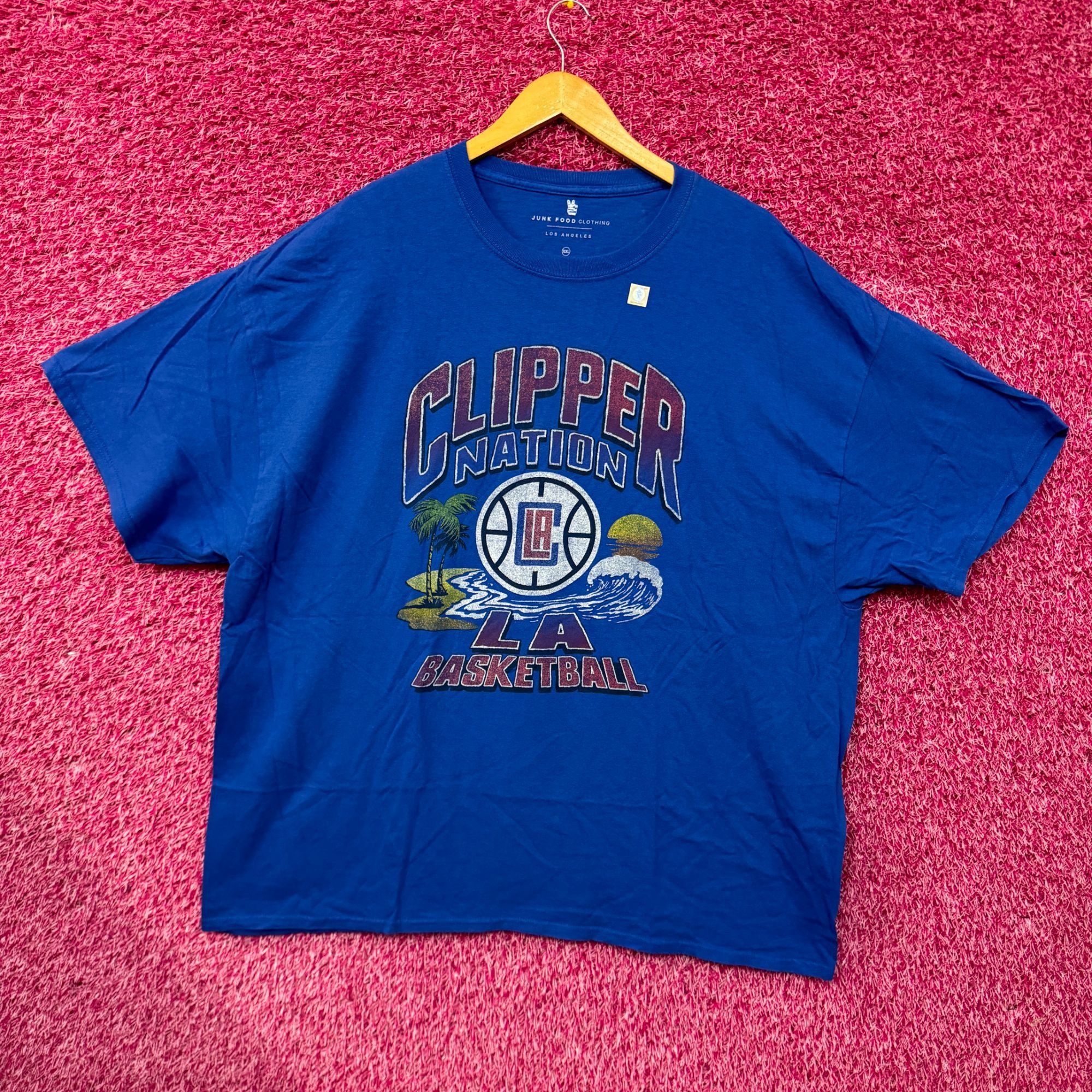 NBA Clipper Nation LA Basketall West Coast NBA T-shirt Size 2XL Size US XXL / EU 58 / 5 - 1 Thumbnail