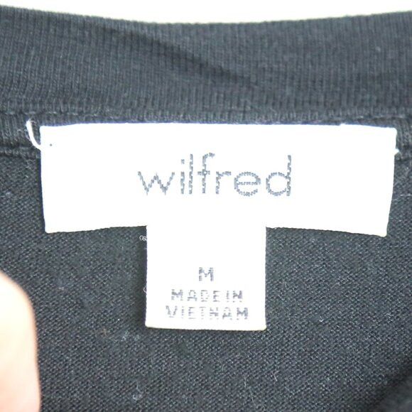 Aritzia Aritzia Wilfred Split Open Back Curved Side Slit Shirt Size M / US 6-8 / IT 42-44 - 3 Thumbnail