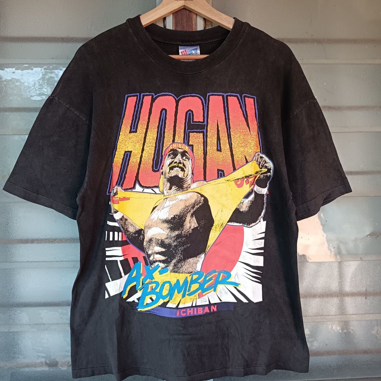 Vintage Vintage Hulk Hogan Champion Wrestler Tee Size US L / EU 52-54 / 3 - 1 Thumbnail
