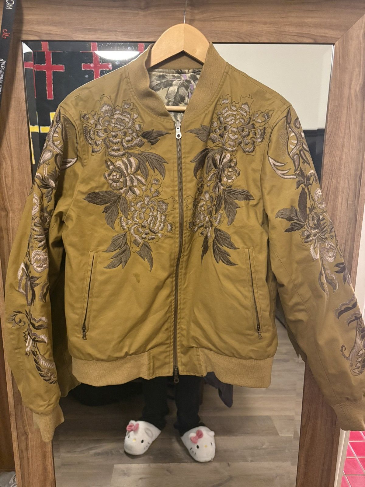 Dries Van Noten Dries Van Noten Reversible Floral Bomber Jacket Size US M / EU 48-50 / 2 - 1 Thumbnail