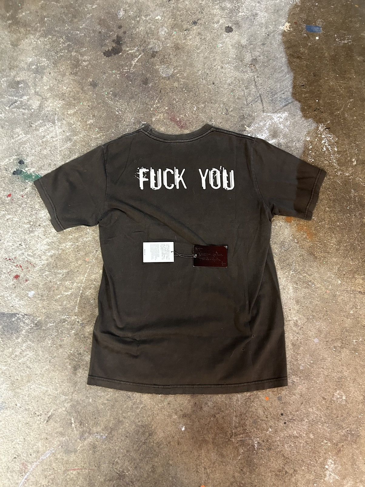 Number (N)ine Number (N)ine BNWT 04 “Fu*k You” tee Size US L / EU 52-54 / 3 - 2 Thumbnail
