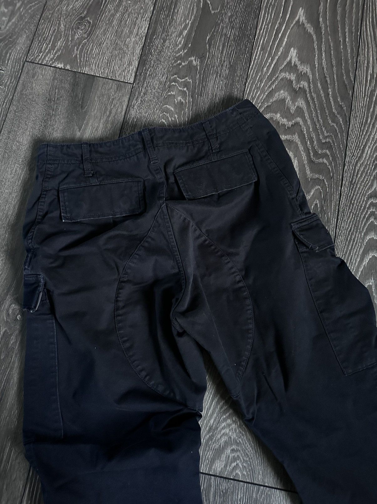 Balenciaga balenciaga dark navy cargo pants straight fit Size US 30 / EU 46 - 4 Thumbnail