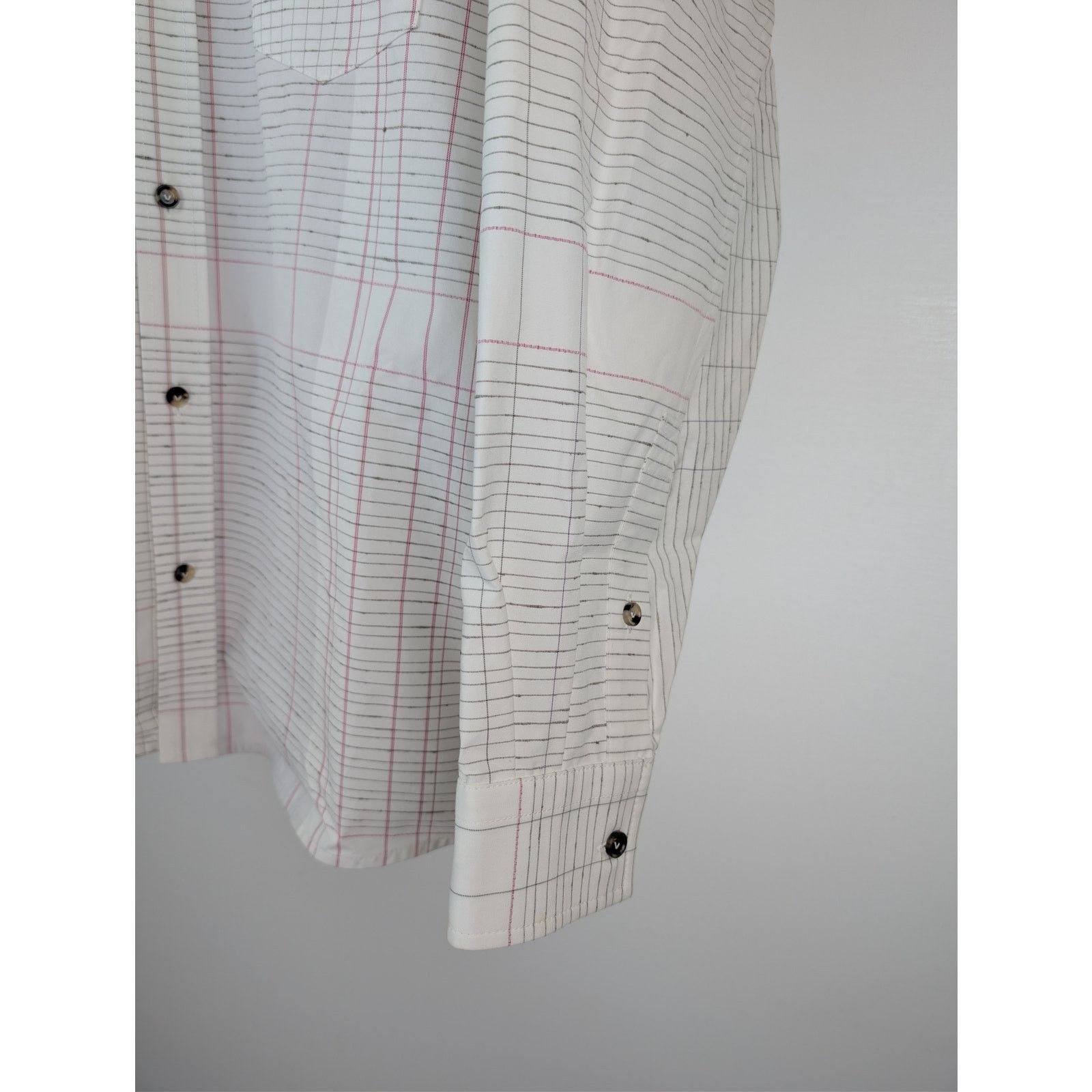 Bottega Veneta o1rshd1 Multicolor Notebook Cotton Shirt in Off White / Pink Size US S / EU 44-46 / 1 - 5 Thumbnail