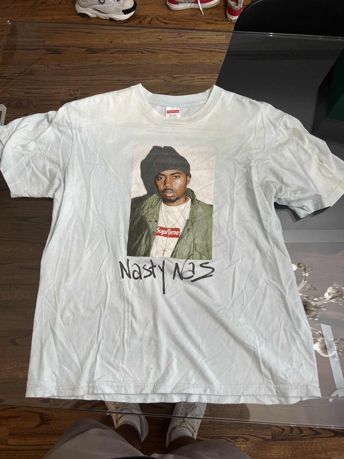 Supreme Nas Tee | Grailed