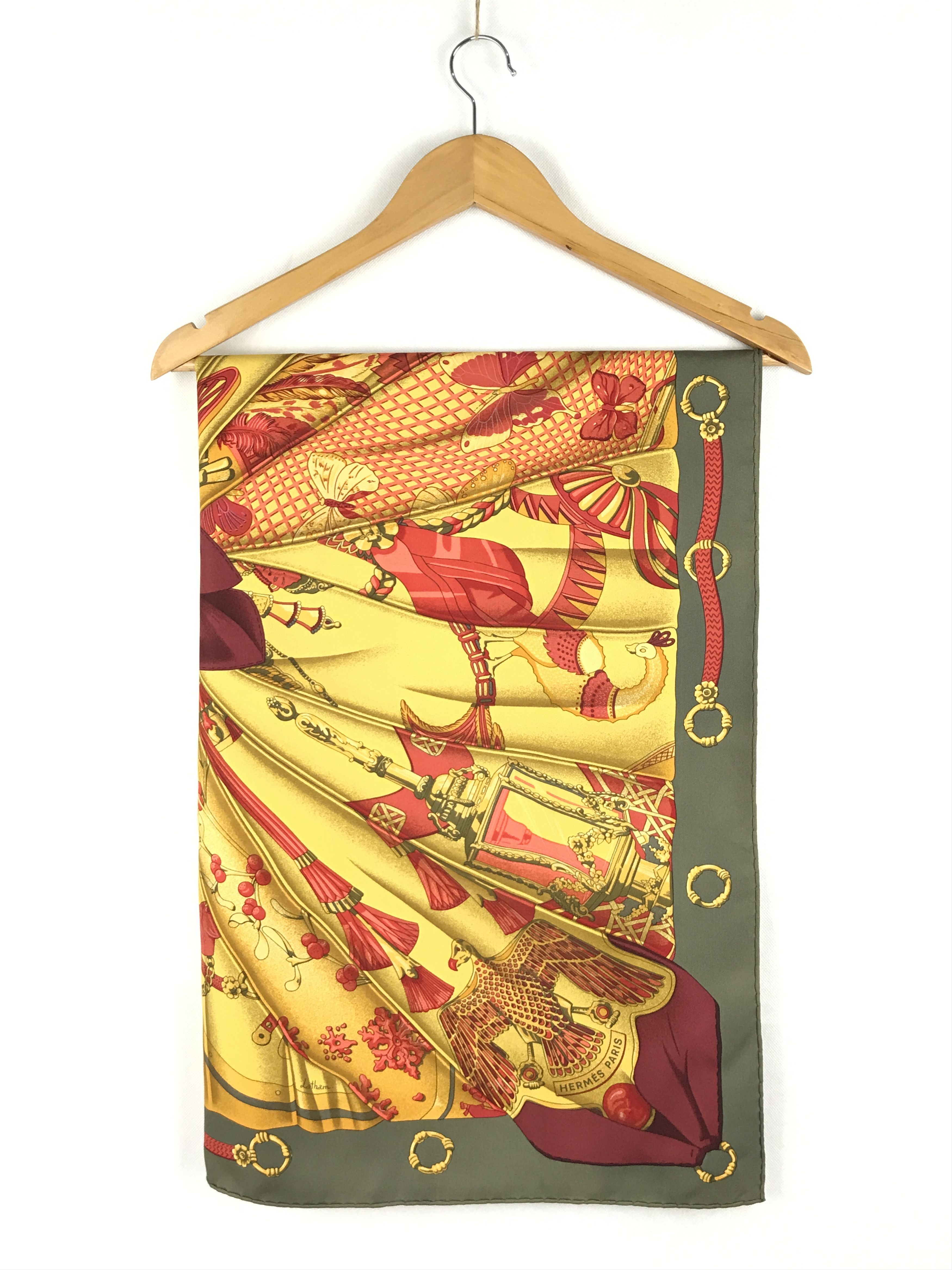 Hermes × Hypebeast × Vintage Hermes Scarf SOLEIL DE SOIE 90cm Silk Carre Foulard Size ONE SIZE - 9 Thumbnail