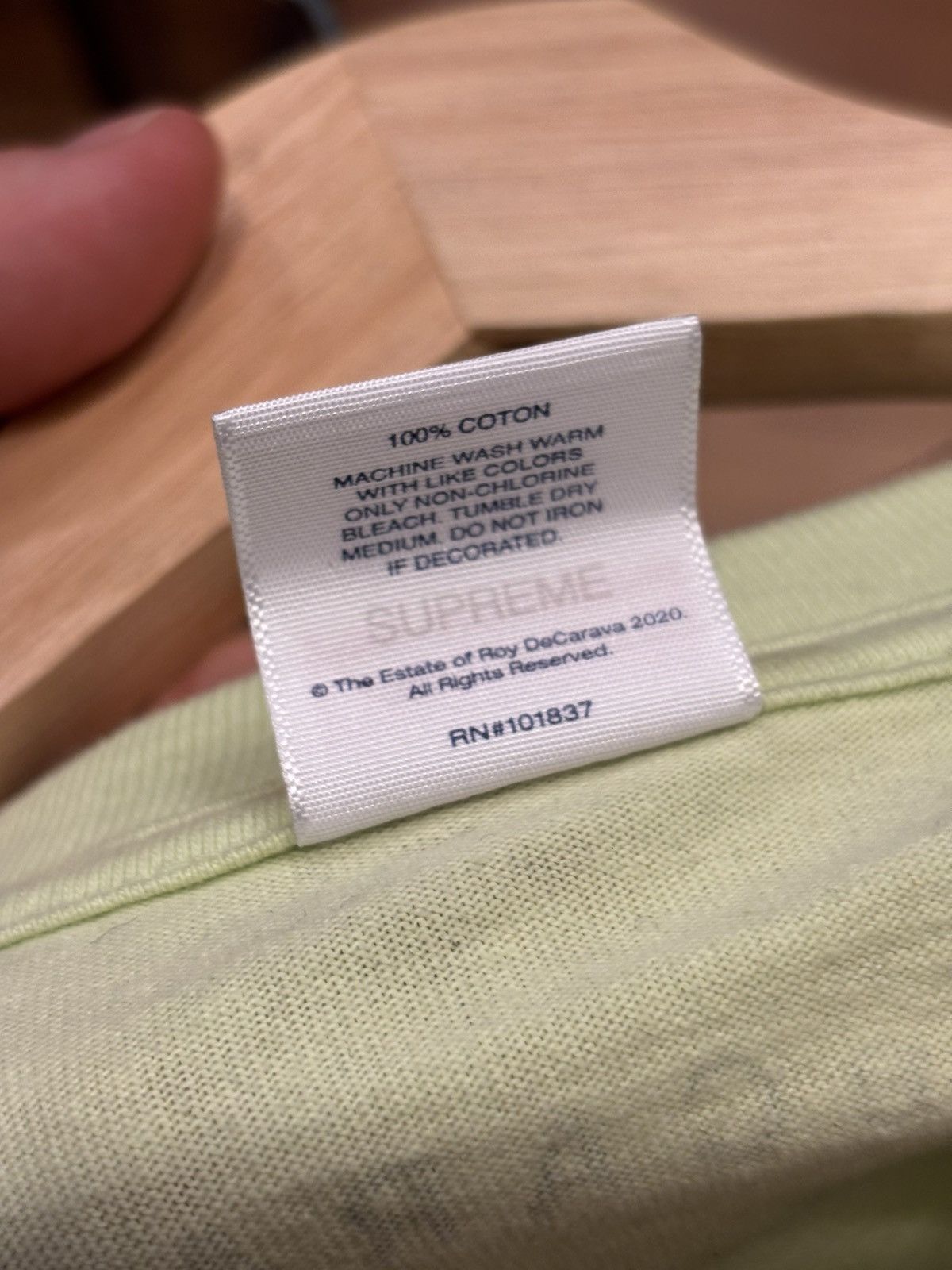 Supreme Supreme Roy Decarava Tee Size US XL / EU 56 / 4 - 4 Thumbnail