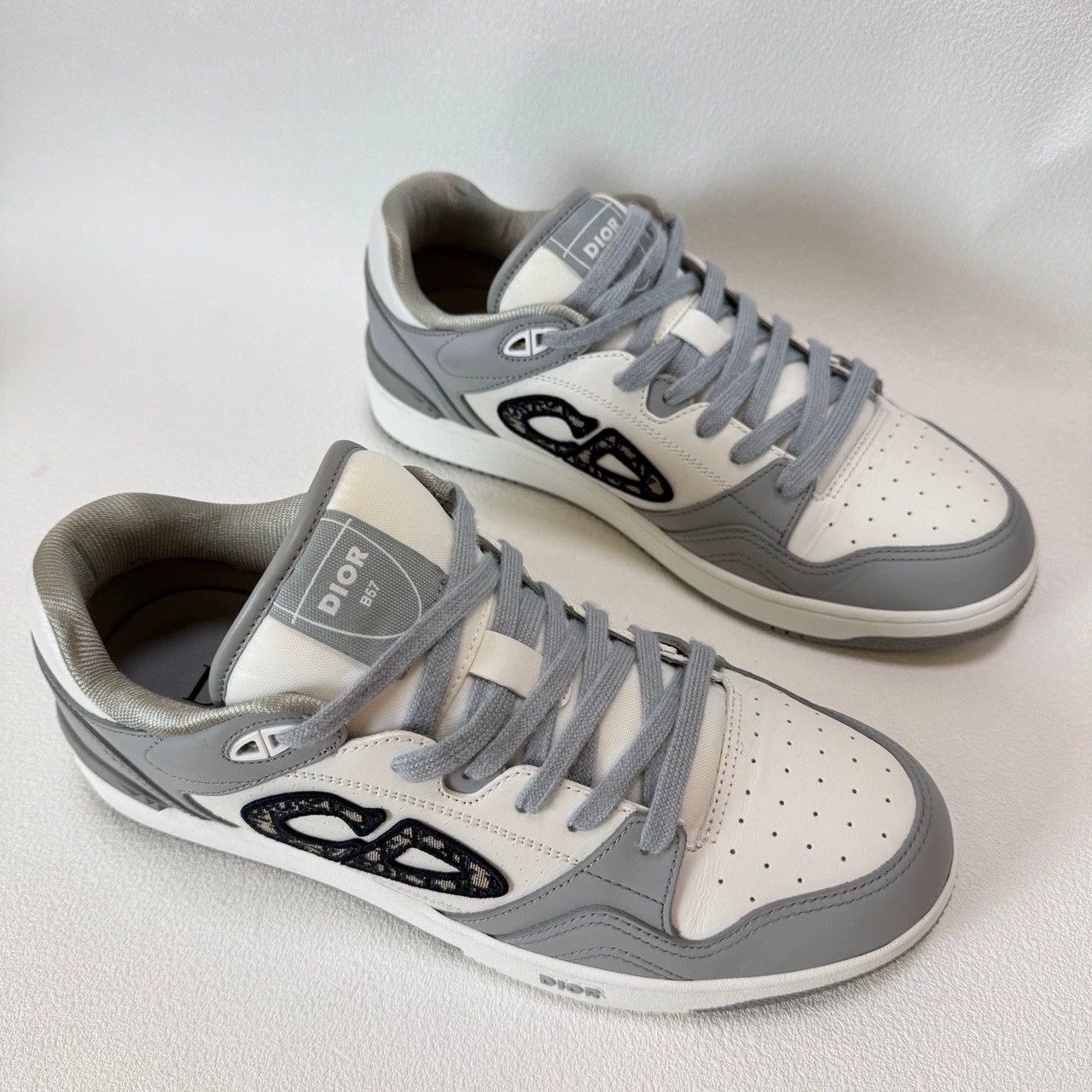 Dior DIOR B57 calfskin jacquard CD logo low-top sneakers Size US 8.5 / EU 41-42 - 6 Thumbnail