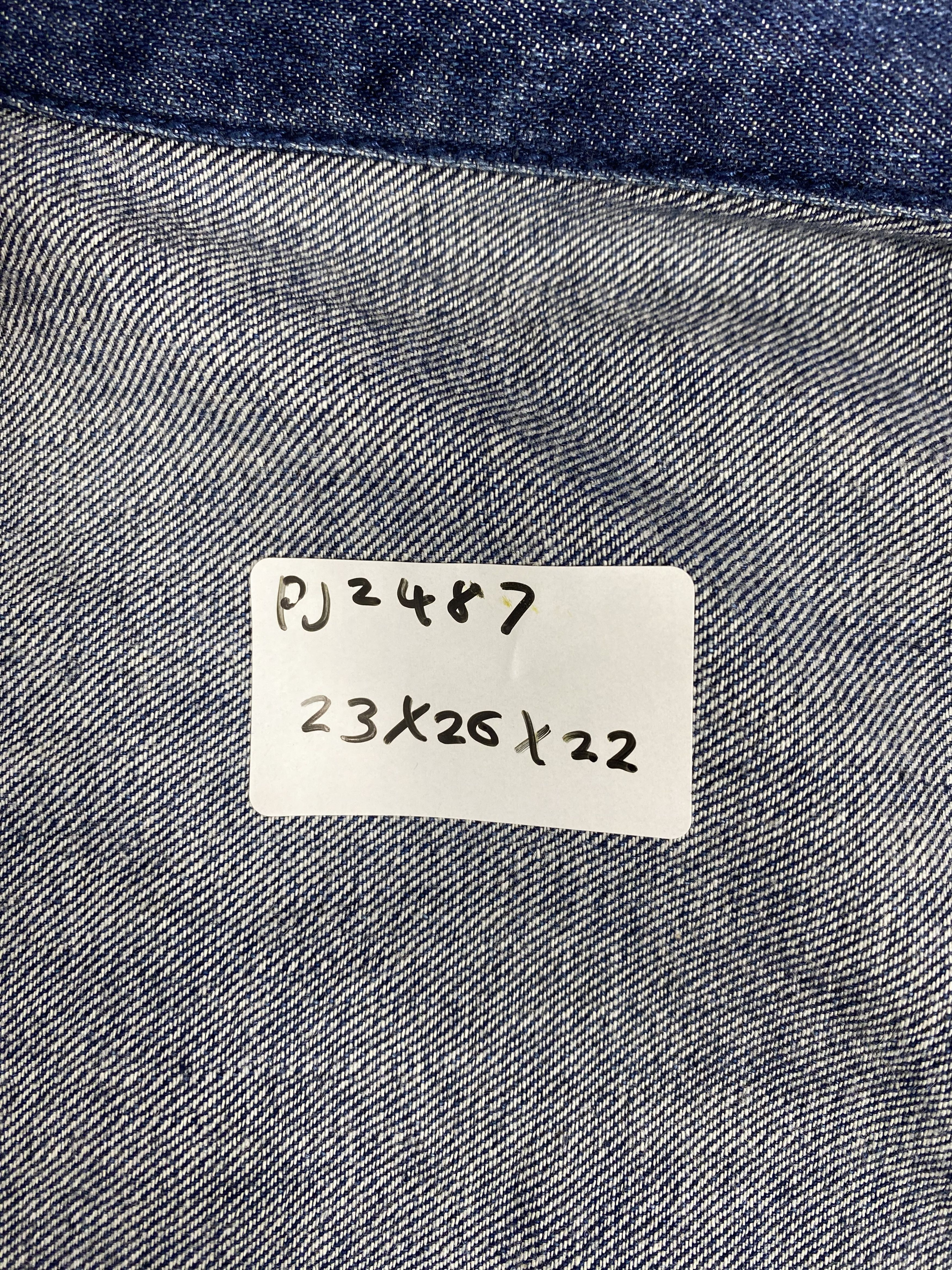 GU × Japanese Brand Vintage GU Denim Jacket Size US S / EU 44-46 / 1 - 8 Thumbnail