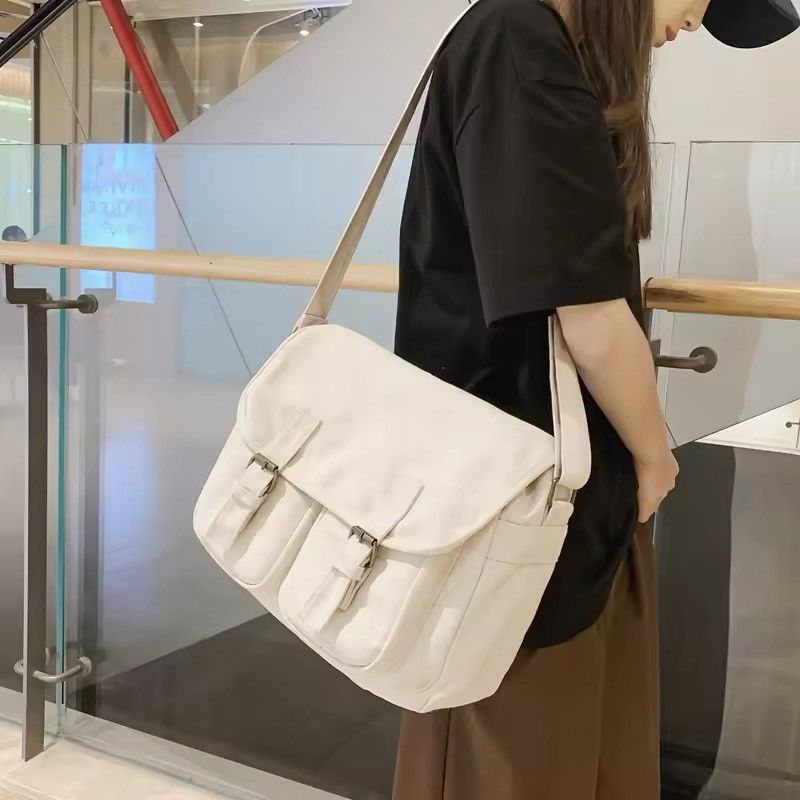 Japanese Brand Casual Canvas Shoulder Bag Size ONE SIZE - 1 Thumbnail