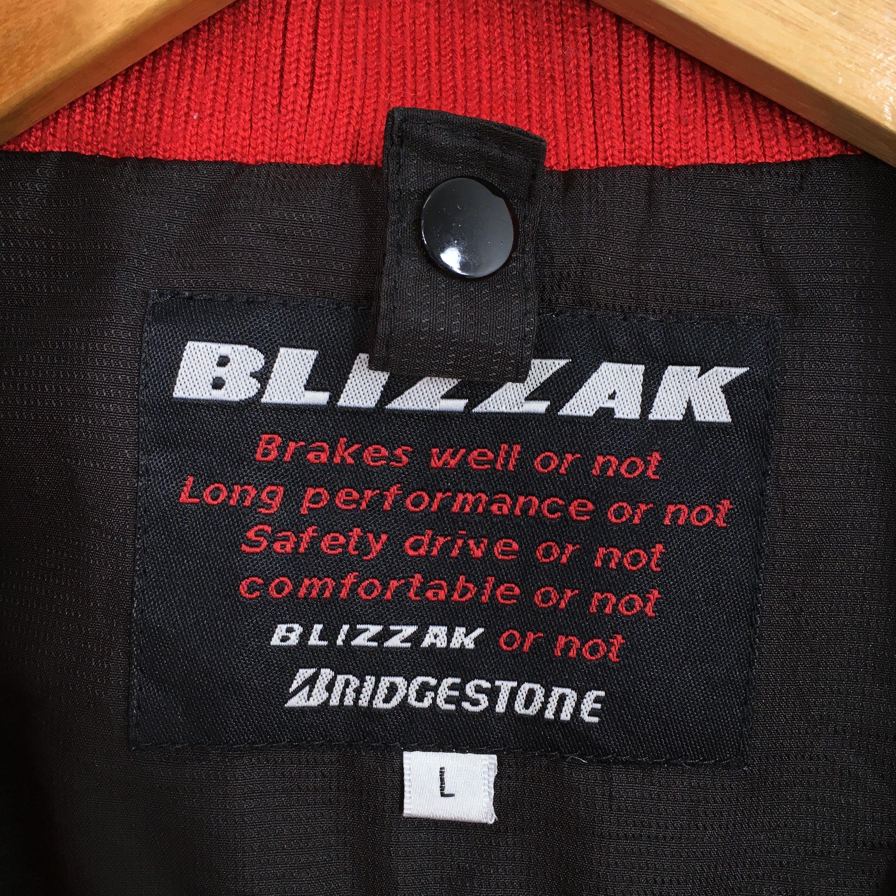 Honda Blizzak Racing Japan Nissan JDM Windbreaker Jacket Large Size US L / EU 52-54 / 3 - 3 Thumbnail