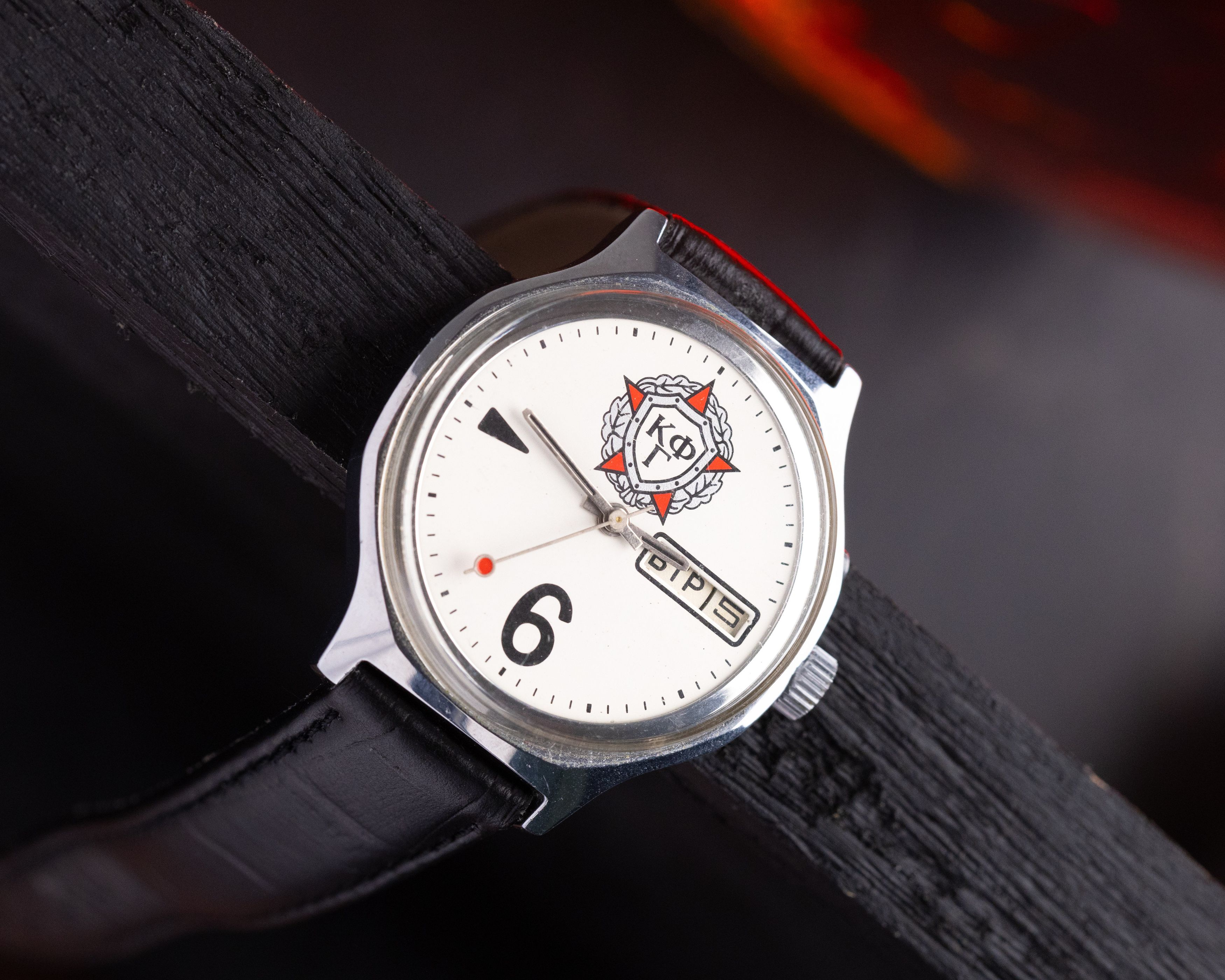 Other Slava Big Zero KGF Vintage Soviet Watch Size 38 - 4 Thumbnail