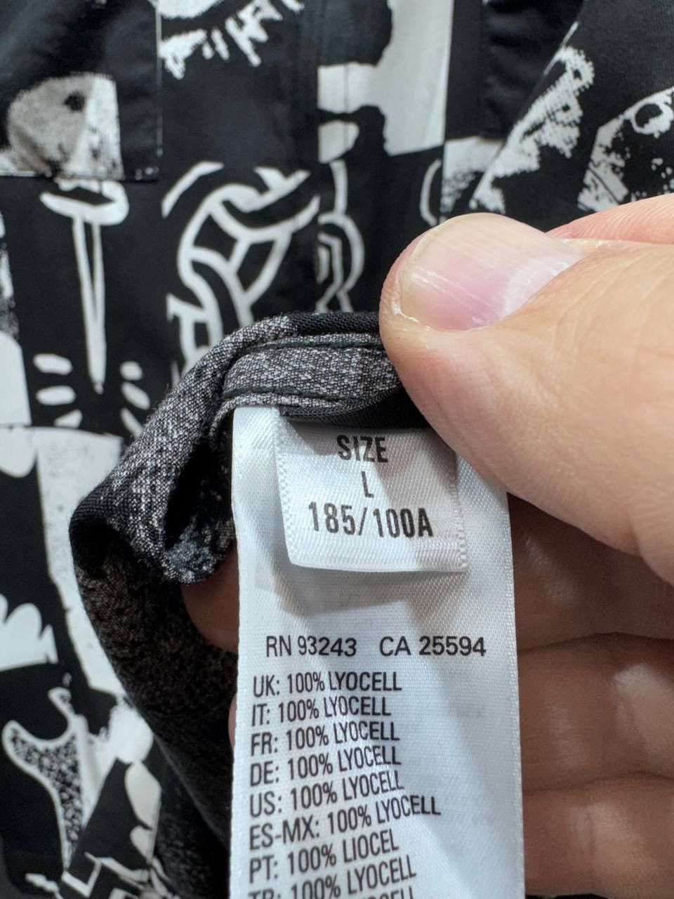 Diesel Diesel S-Krutz Allover Graphic Print Zip Pocket Shirt Jacket Size US L / EU 52-54 / 3 - 15 Thumbnail
