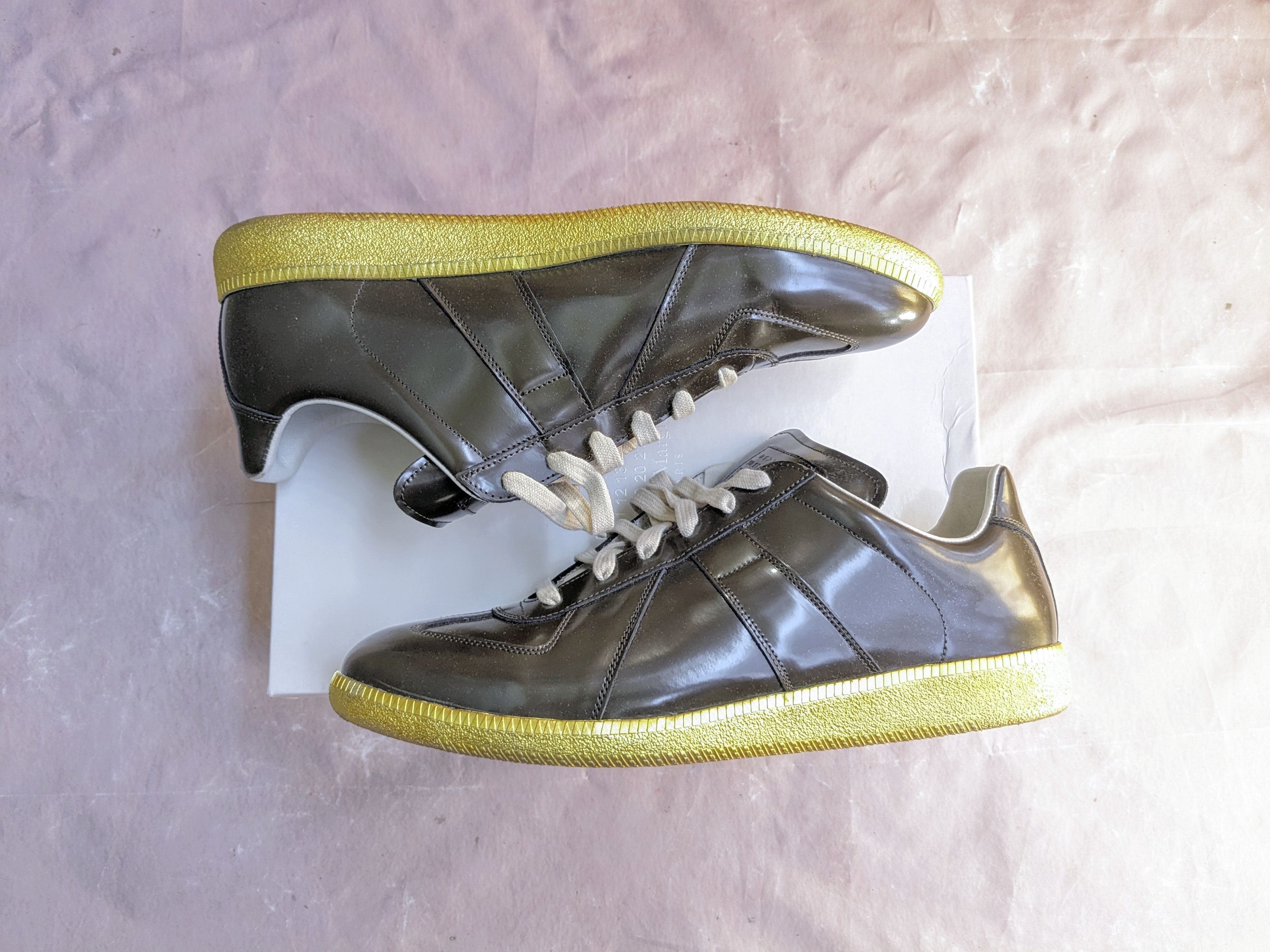 Maison Margiela　46 Maison Margiela Paint Replica GAT sneakers EU 46 US 13 - New