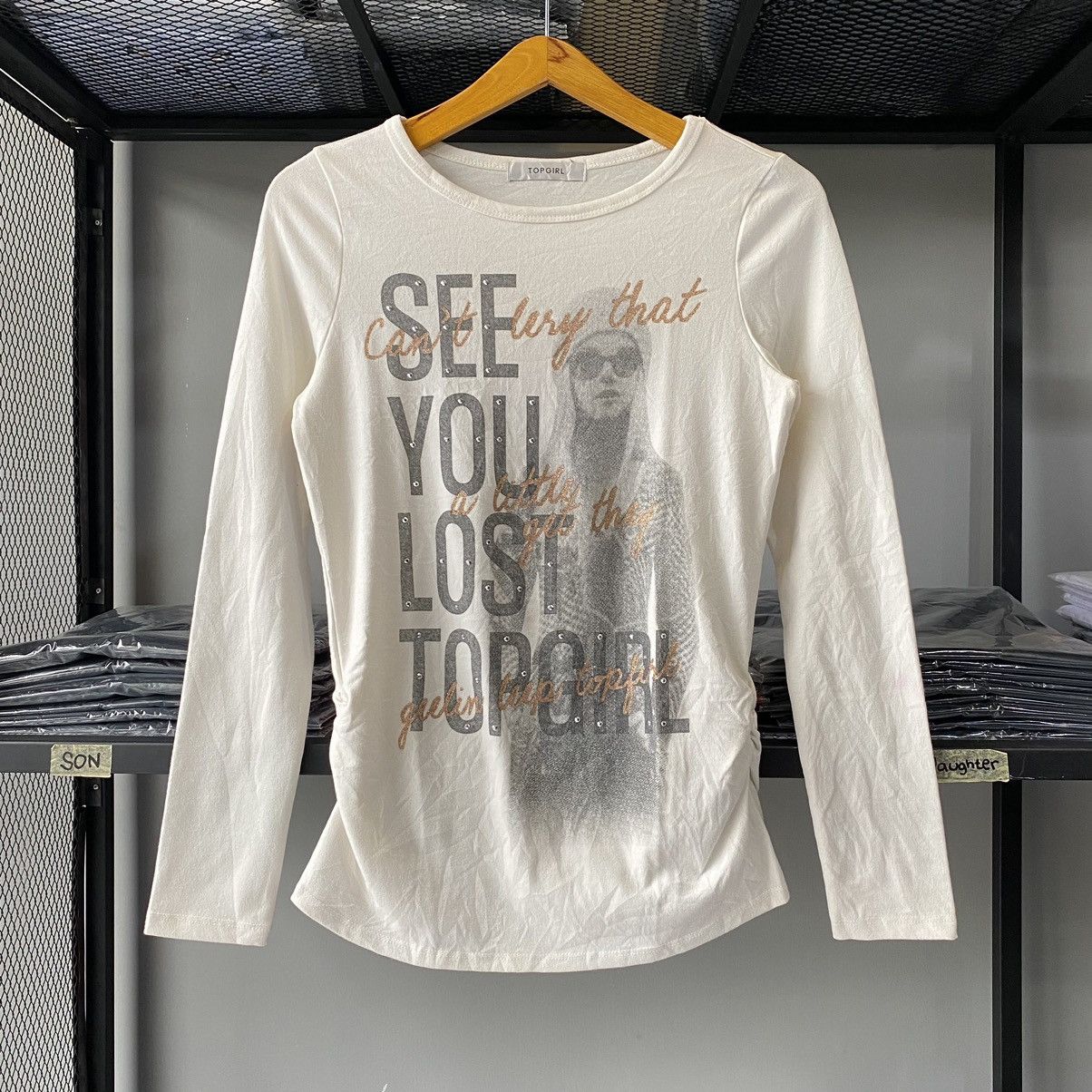 Hysteric Glamour × If Six Was Nine × Japanese Brand See You Lost TopGirl Poem Hysteric Glamour Style Tees Size S / US 4 / IT 40 - 1 Thumbnail