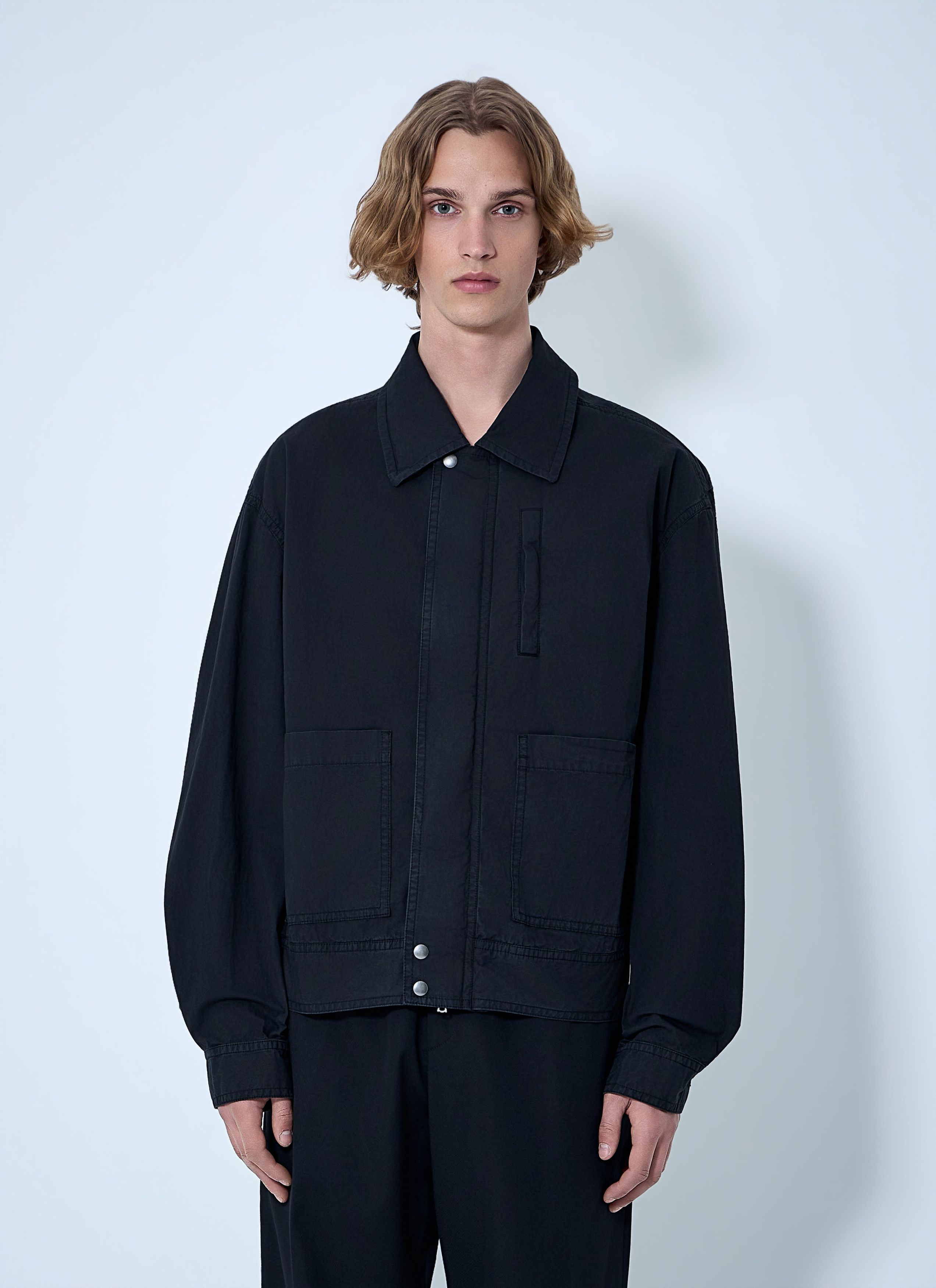 Dries Van Noten Dries Van Noten Linen Lightweight Button Snap 