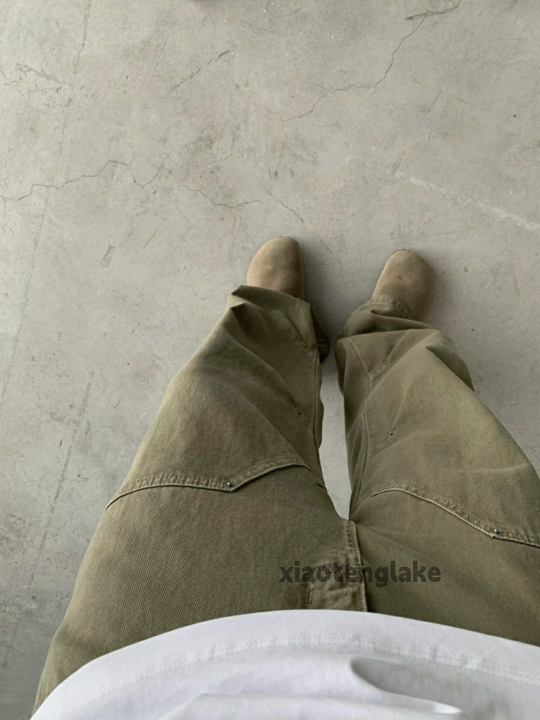 Designer × Japanese Brand × Vintage washed faded cleanfit carpenter workwear cargo pants Size US 32 / EU 48 - 5 Thumbnail