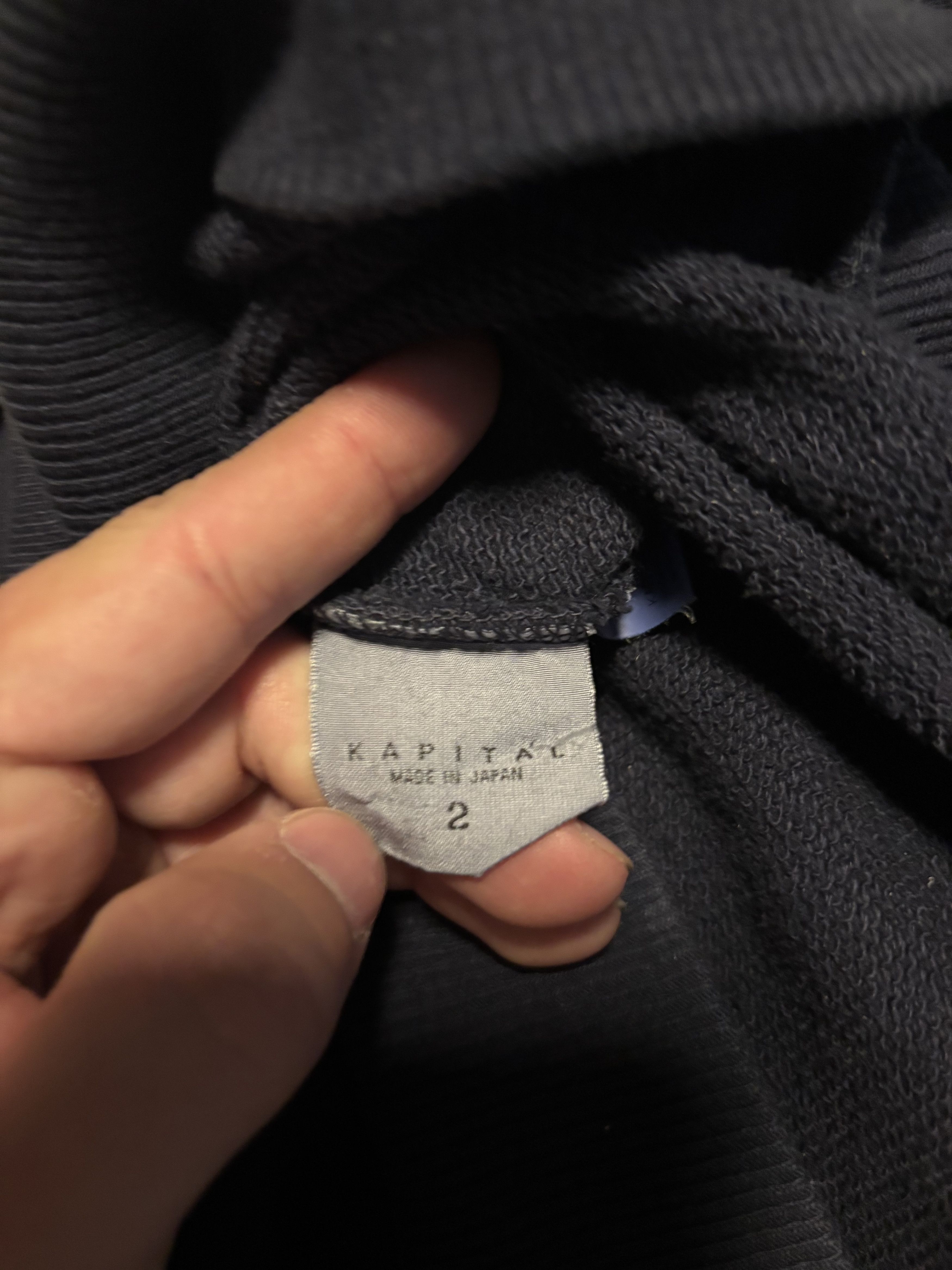 Kapital Kapital speakeasy Logo Hoodie Size US M / EU 48-50 / 2 - 4 Thumbnail