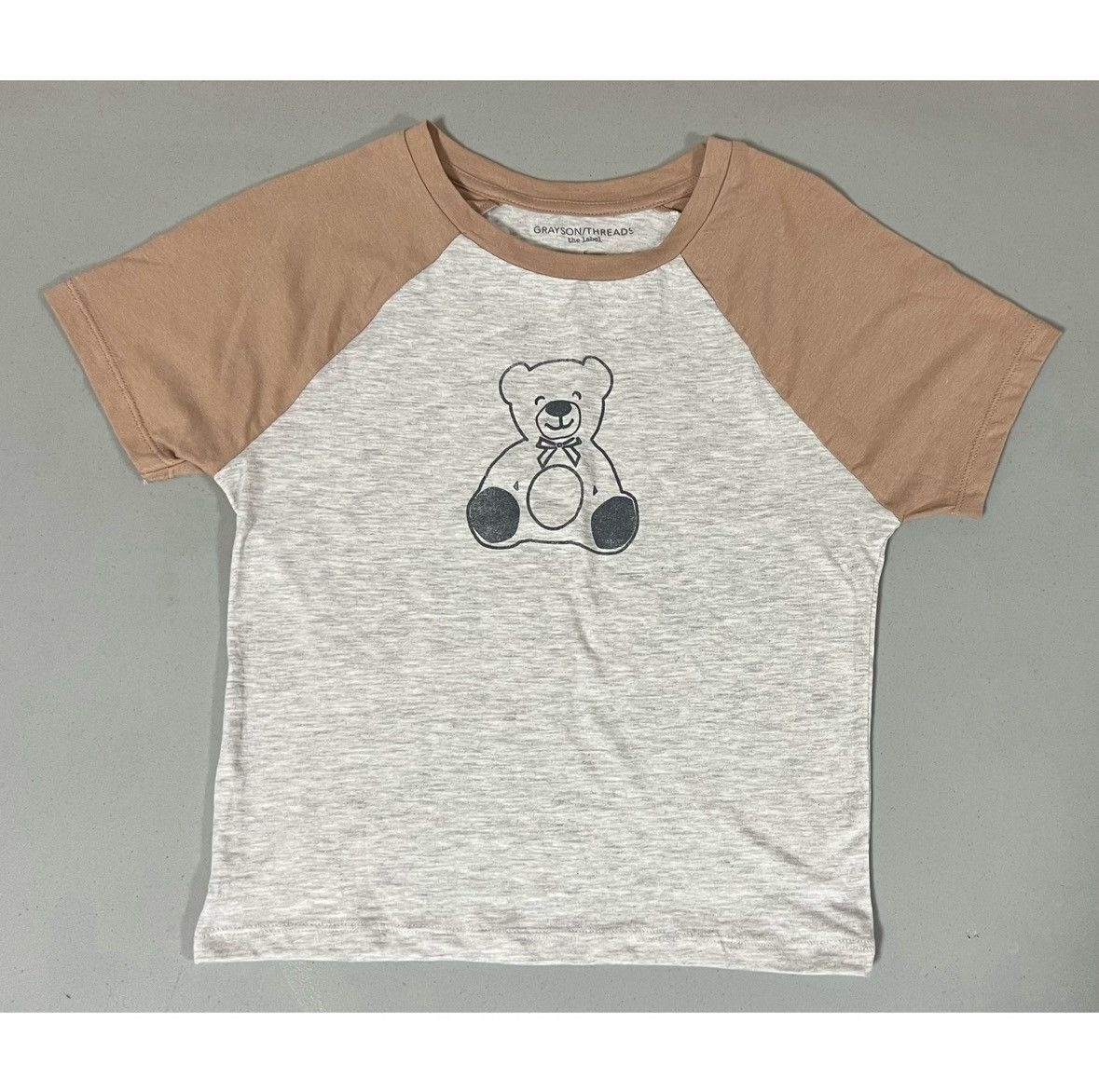 Vintage Teddy Bear Graphic Short Sleeve Tee T-Shirt Top Size S 🧸✨ Size S / US 4 / IT 40 - 1 Thumbnail