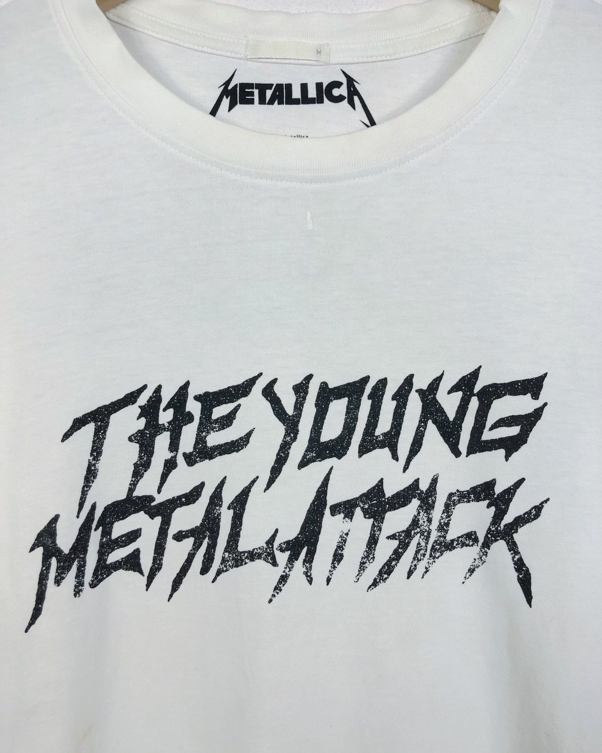 Metallica Rare Metallica The Young Metal Attack LS Band Tee Size US M / EU 48-50 / 2 - 3 Thumbnail