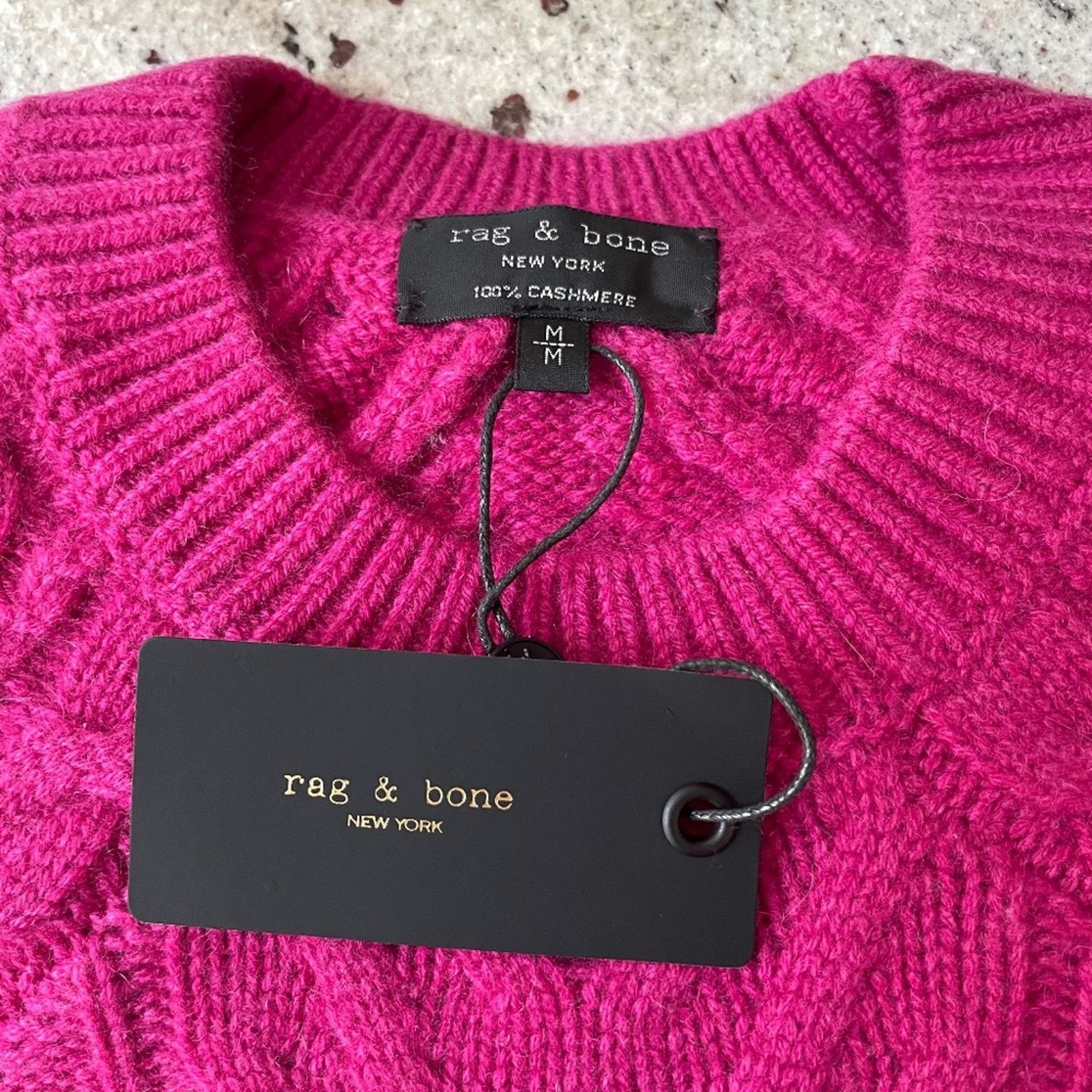 Rag & Bone Cashmere Cable Knit Sweater from Rag&Bone Size S / US 4 / IT 40 - 13 Thumbnail
