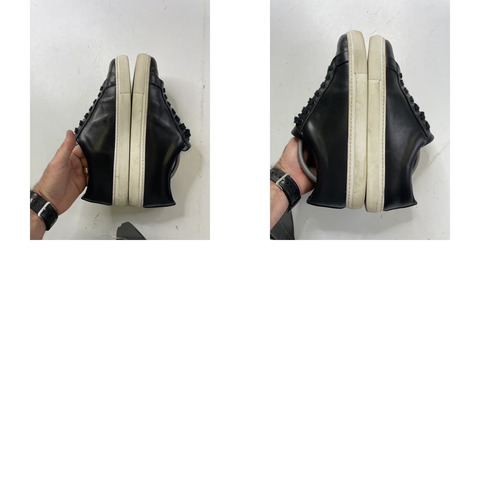 Thursday Boot Company Thursday Boot Company Black Leather Premier Low Top Classic Sneakers Mens 12 Size US L / EU 52-54 / 3 - 8 Thumbnail