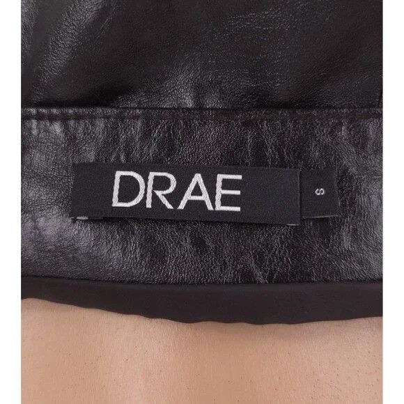 Other Drae Low-Rise Miniskirt Size S Brown Crinkle $300 Size 28" / US 6 / IT 42 - 9 Thumbnail