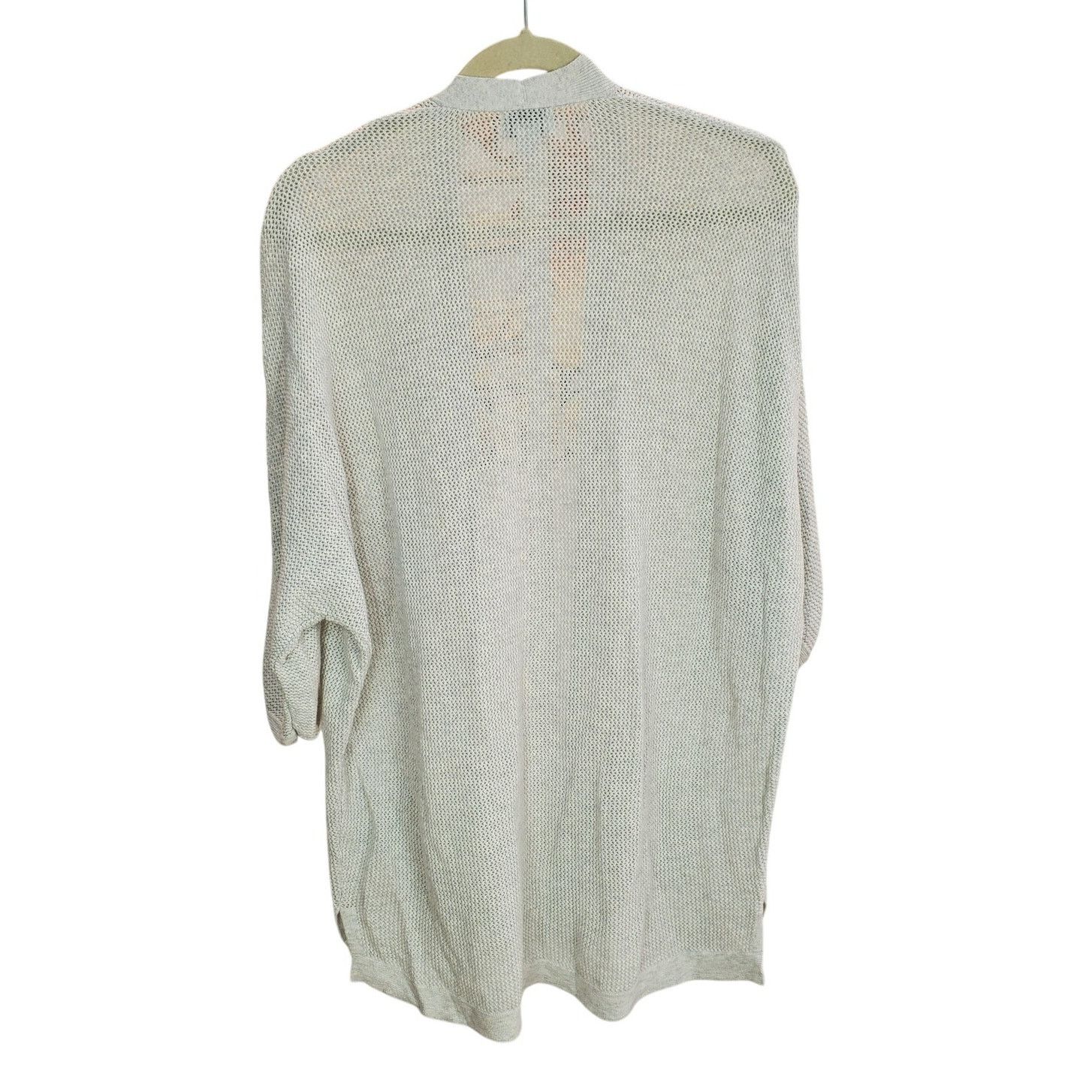 Old Navy Old Navy Grey Open Knit Cardigan XL Size XL / US 12-14 / IT 48-50 - 2 Thumbnail