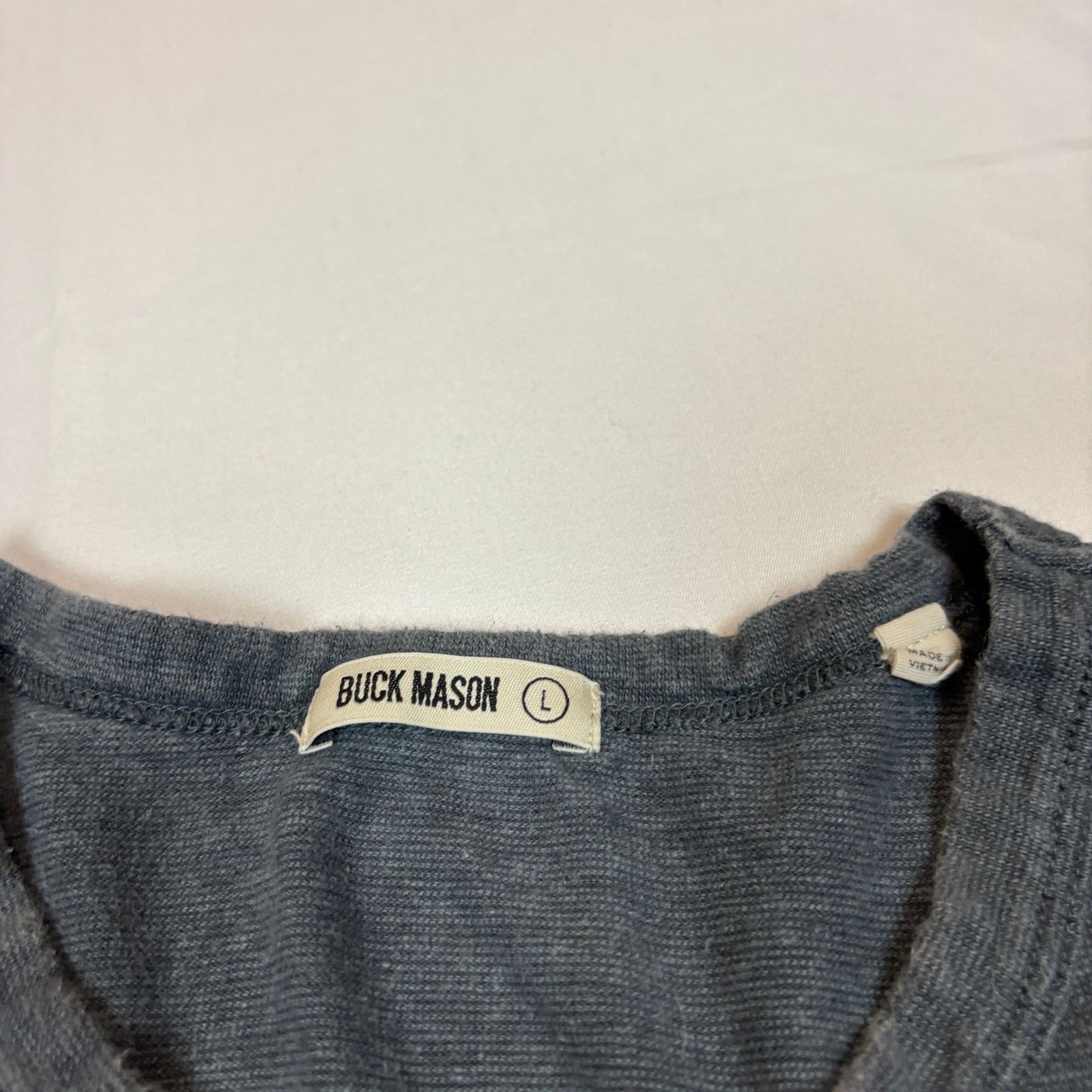 Buck Mason Buck Mason Classic Straight Hem Hemp Cotton Shirt Men's L Size US L / EU 52-54 / 3 - 4 Thumbnail