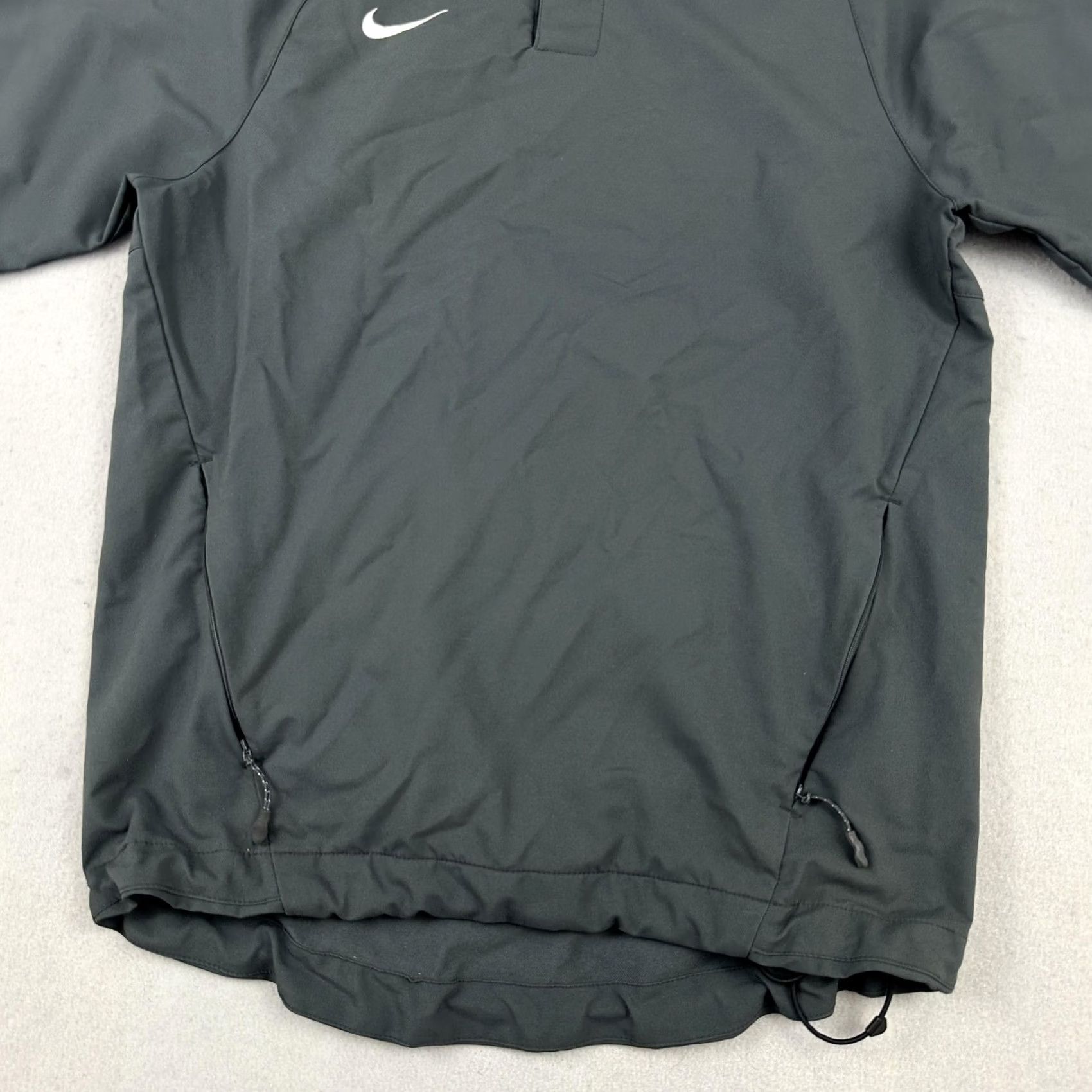 Nike Nike Baseball Pullover Shirt Men S Gray Short Sleeve Coaches AH9610-060 S Size US S / EU 44-46 / 1 - 3 Thumbnail
