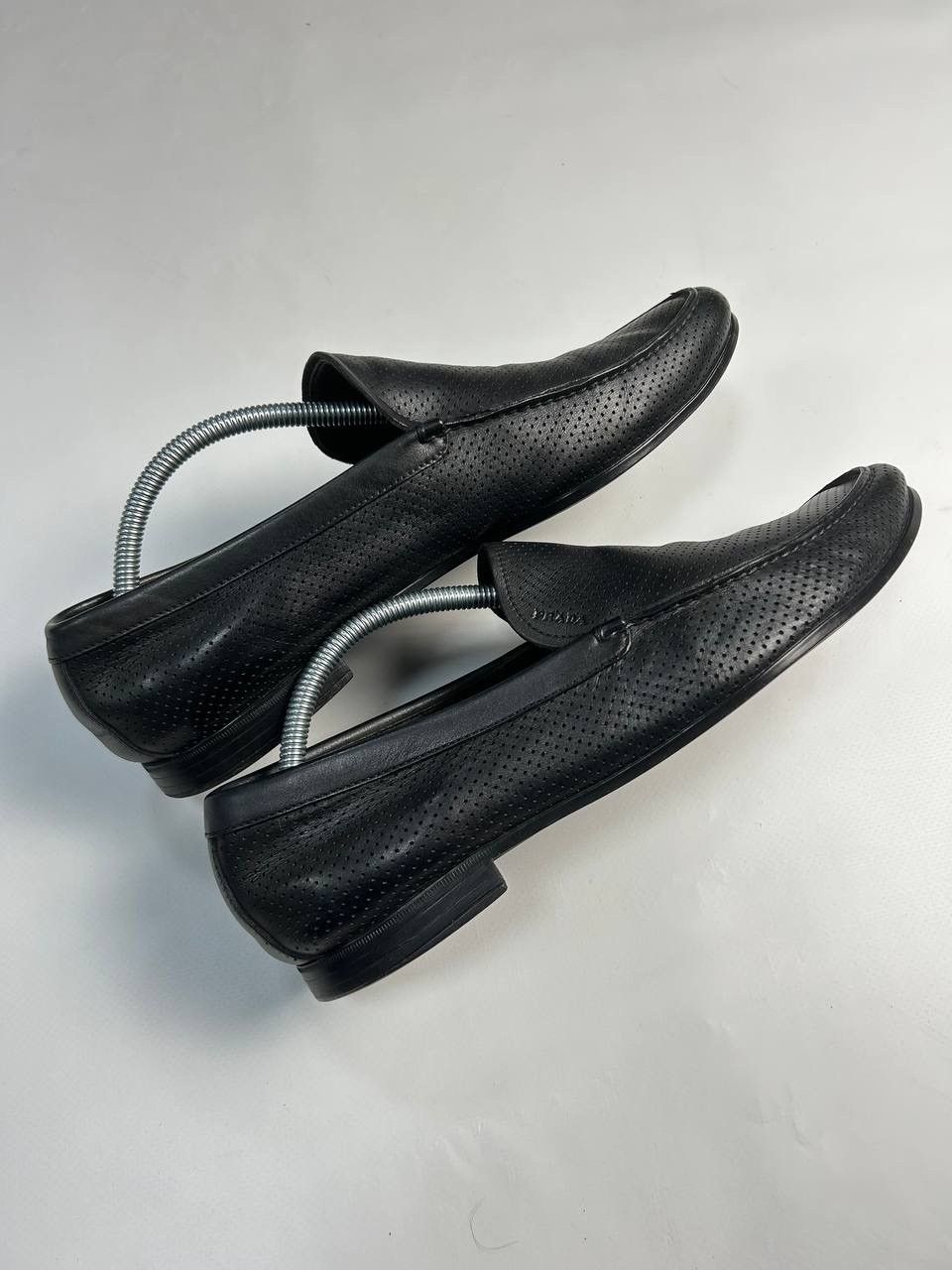 Prada Prada Leather Loafers Shoes Size US 10 / EU 43 - 3 Thumbnail