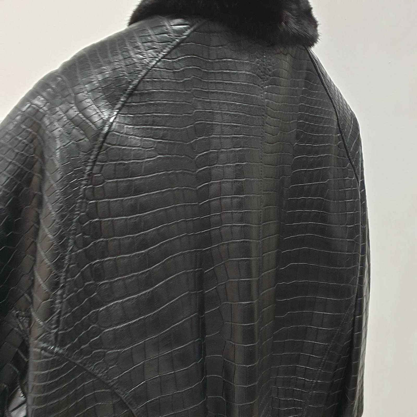 Zilli Zilli croco leather jscket Size US XXL / EU 58 / 5 - 6 Thumbnail