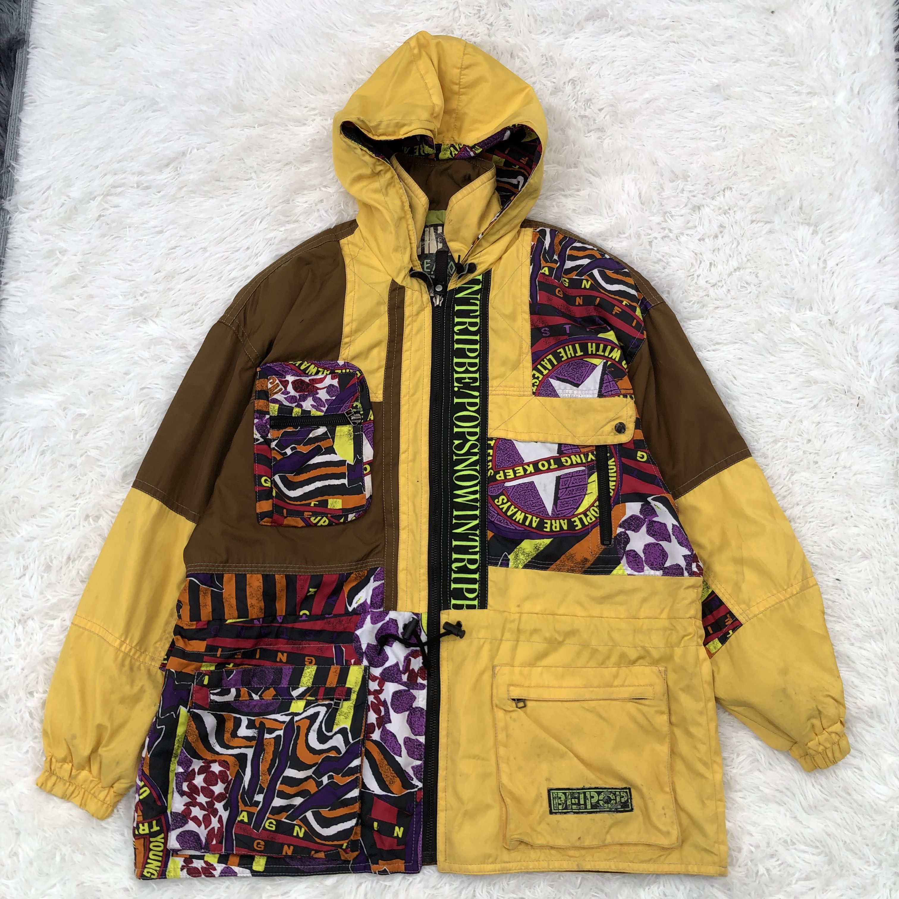 Japanese Brand Cowboy BEPOP Tactical Military Hooded Jacket Size US L / EU 52-54 / 3 - 1 Thumbnail