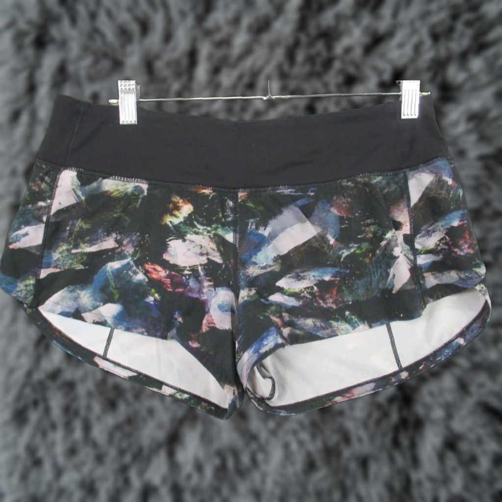 Lululemon Lululemon Hotty Hot High-Rise Lined Short 3" Colorful Size 6 Running Athletic Women Size 28" / US 6 / IT 42 - 1 Thumbnail