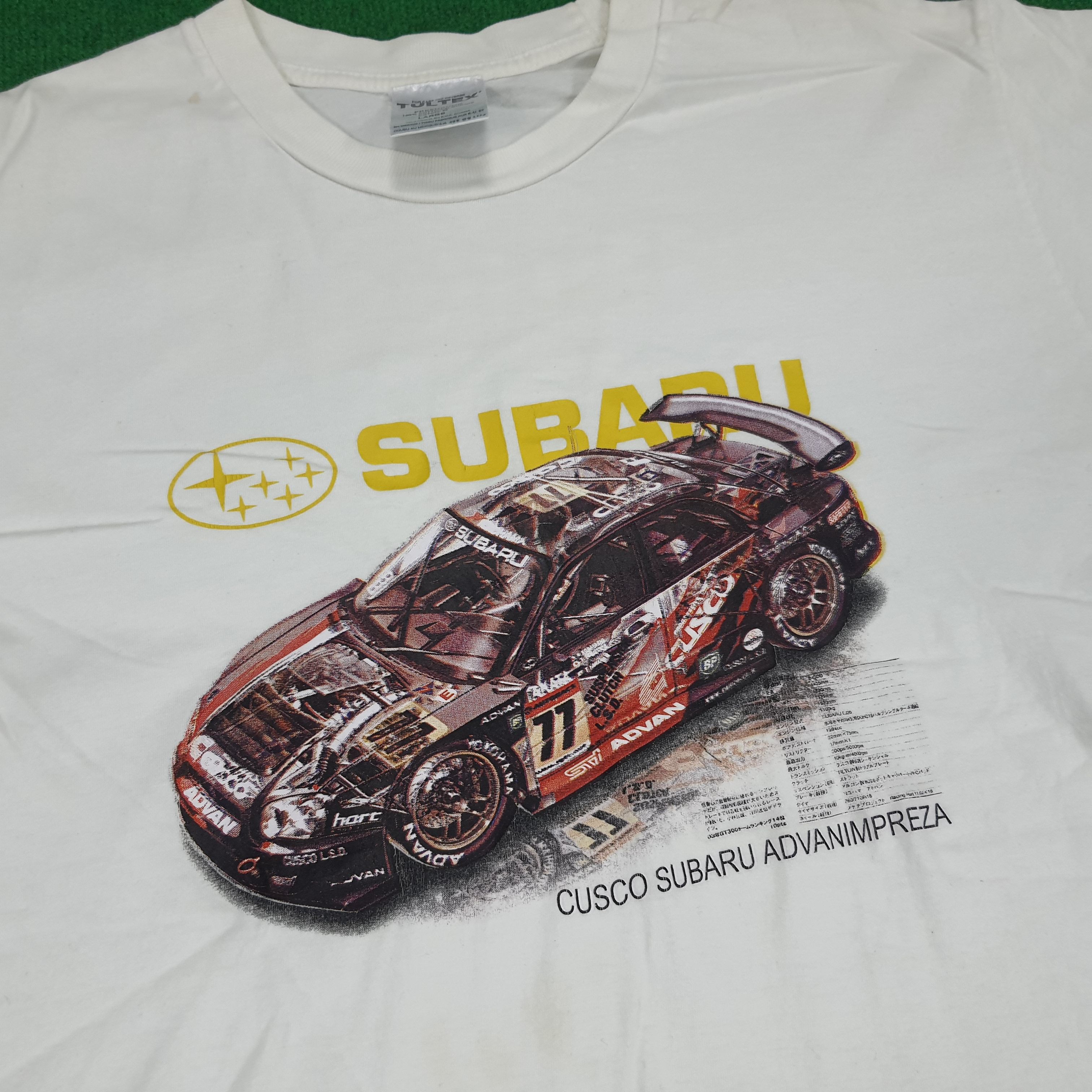 Japanese Brand Vintage SUBARU IMPREZA Japan Car Racing T-shirt Size US M / EU 48-50 / 2 - 2 Thumbnail