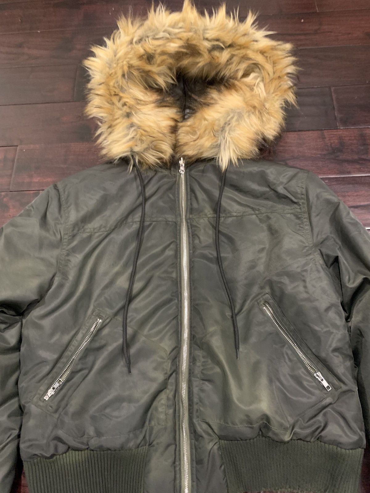 Other allure delta reverseable fur bomber jacket Size US M / EU 48-50 / 2 - 2 Thumbnail