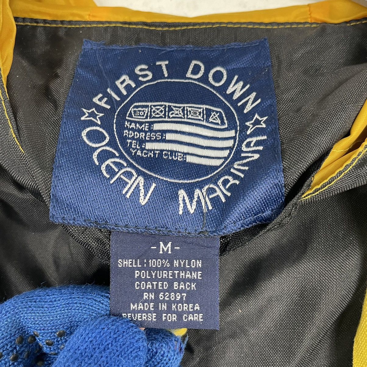 Japanese Brand 💥FIRST DOWN ANORAK NYLON SPORT JACKET Size US L / EU 52-54 / 3 - 10 Thumbnail