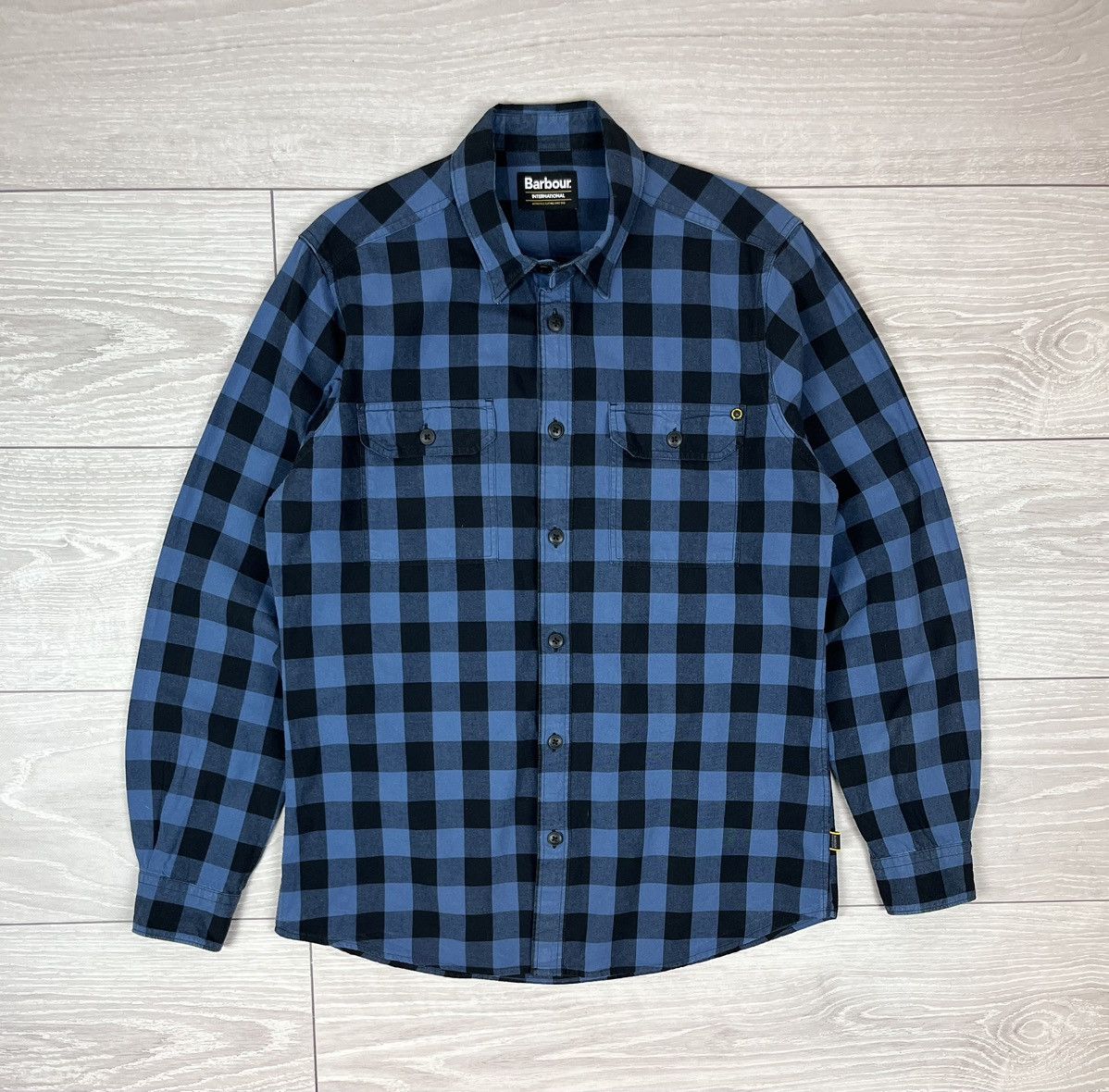 Barbour Barbour International Tailored Flannel Checkered Shirt Size US M / EU 48-50 / 2 - 1 Thumbnail