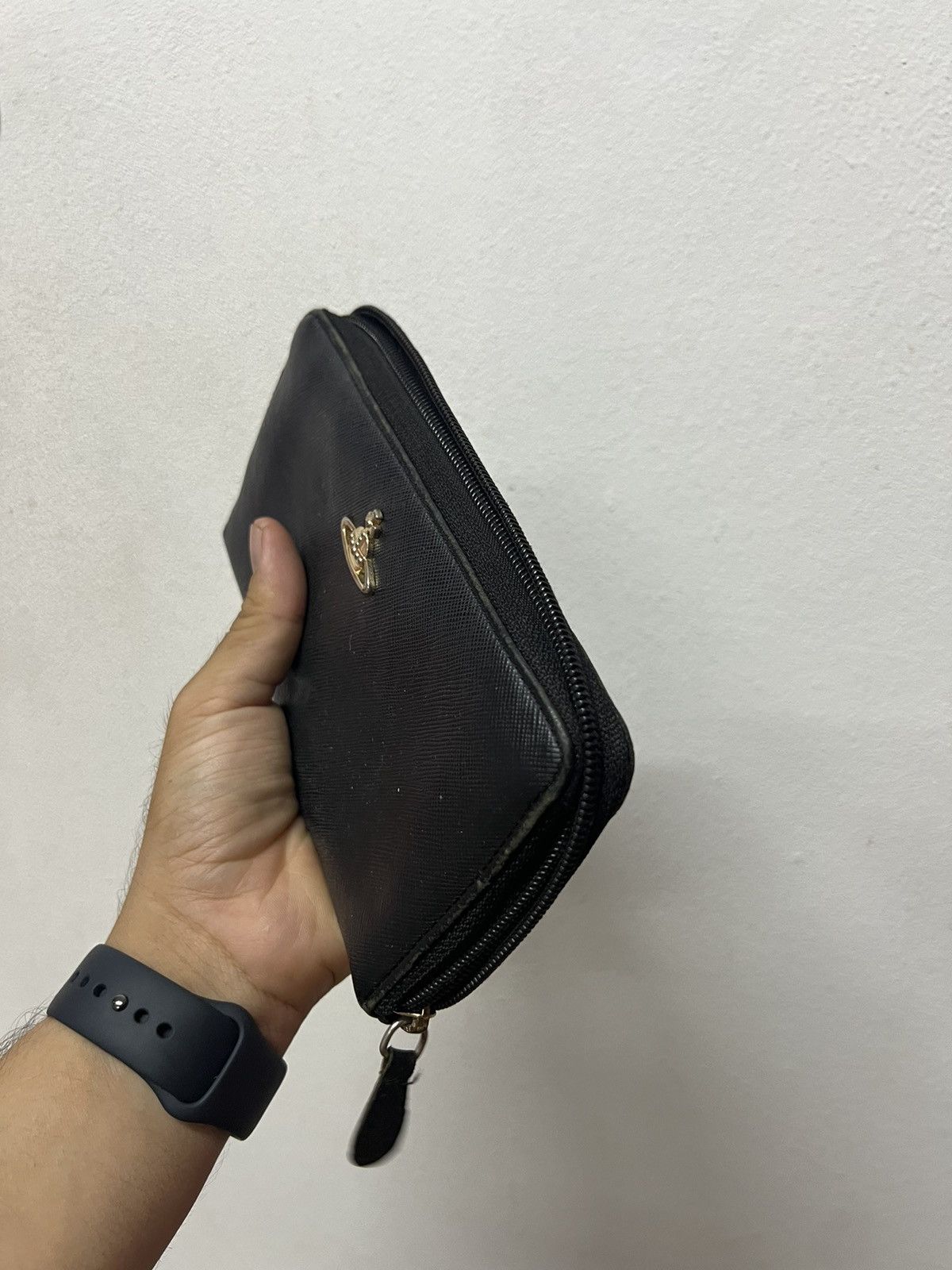 Seditionaries × Vivienne Westwood Vivienne Westwood Black Classic Zip Round Wallet Size ONE SIZE - 3 Thumbnail