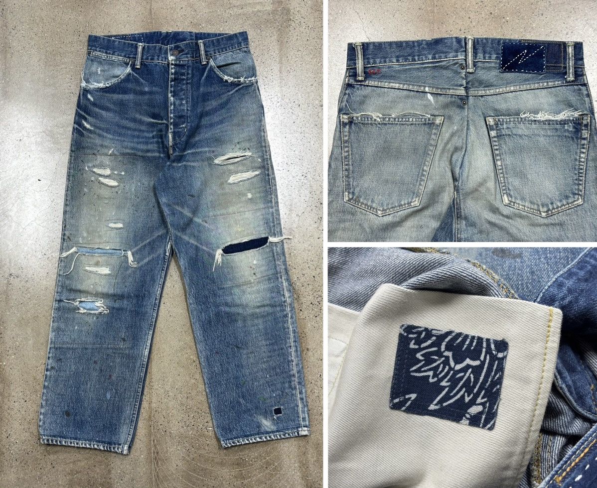 Visvim Visvim ICT Hakama Pants Crash Size US 32 / EU 48 - 1 Thumbnail