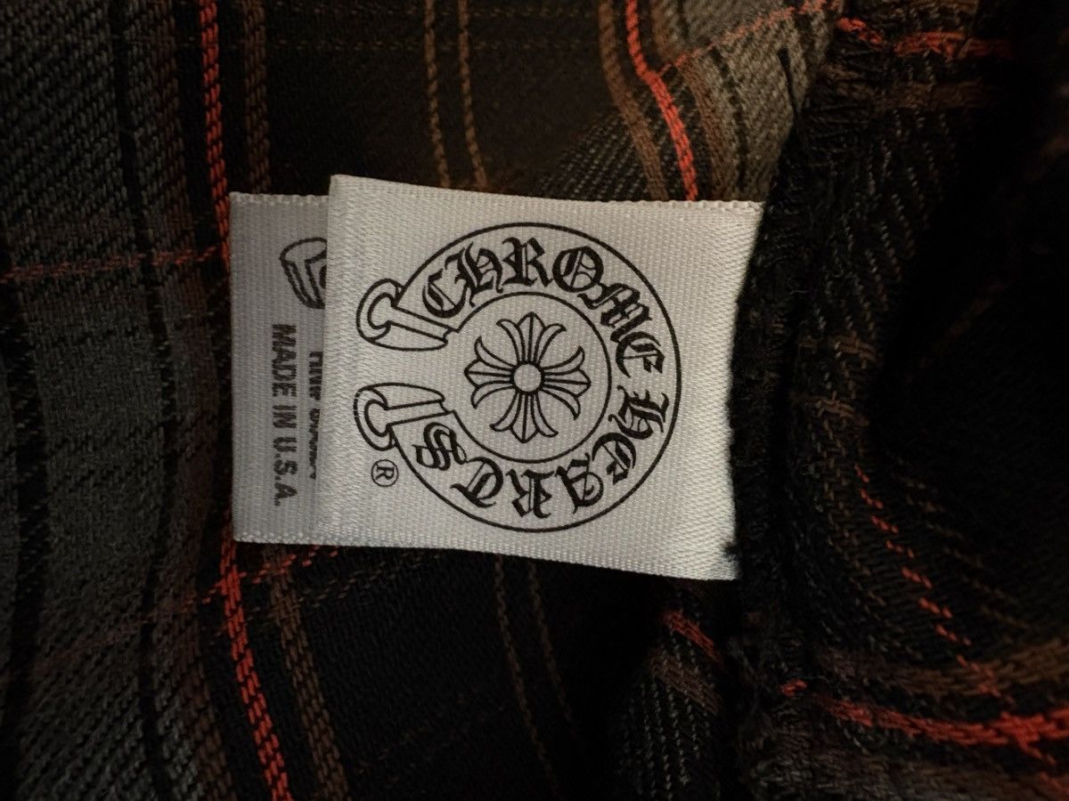 Chrome Hearts Chrome Hearts Leather Patch Flannel Size US S / EU 44-46 / 1 - 7 Thumbnail