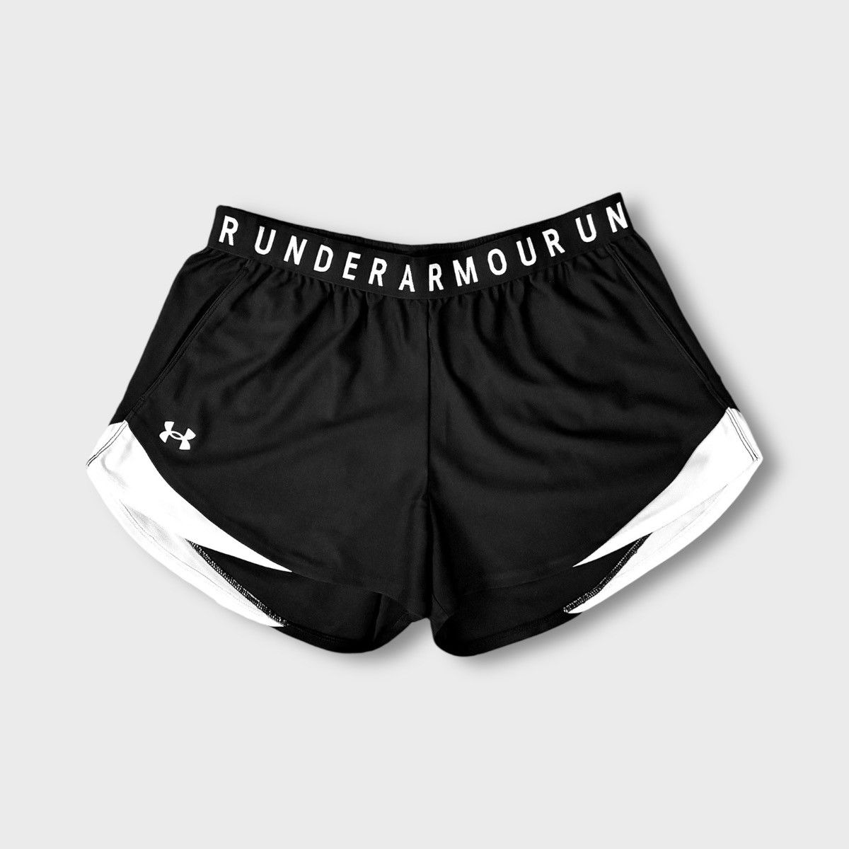 Under Armour Under Armour HeatGear® Play Up 3.0 Women’s Black Shorts Sz L Size 30" / US 8 / IT 44 - 5 Thumbnail