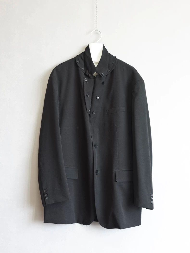Yohji Yamamoto Yohji Yamamoto Deconstructed Collar Jacket Size US M / EU 48-50 / 2 - 1 Thumbnail