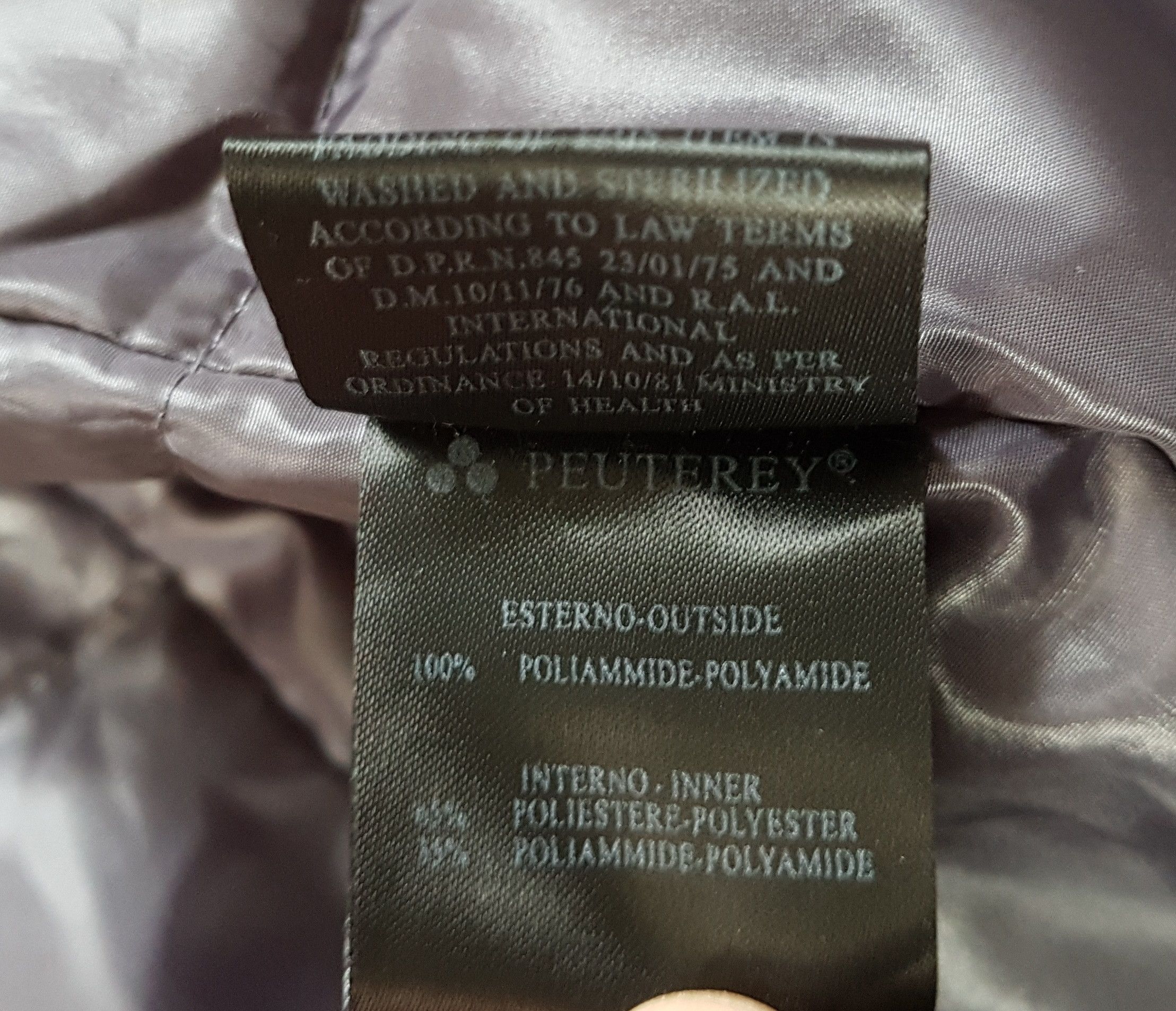 Peuterey Peuterey Goose Down Puffer Jacket sz 50 Size US M / EU 48-50 / 2 - 14 Thumbnail