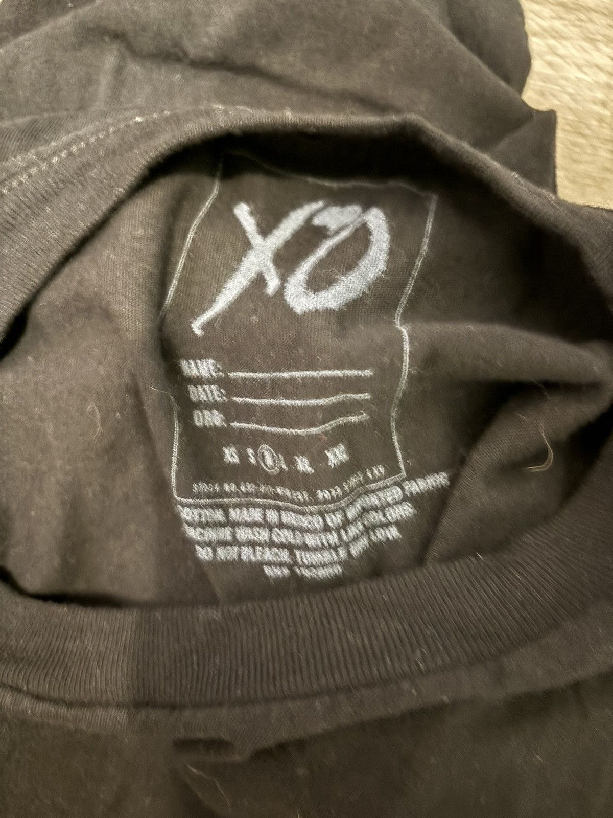 The Weeknd The Weeknd Starboy cross tee Size US M / EU 48-50 / 2 - 3 Thumbnail