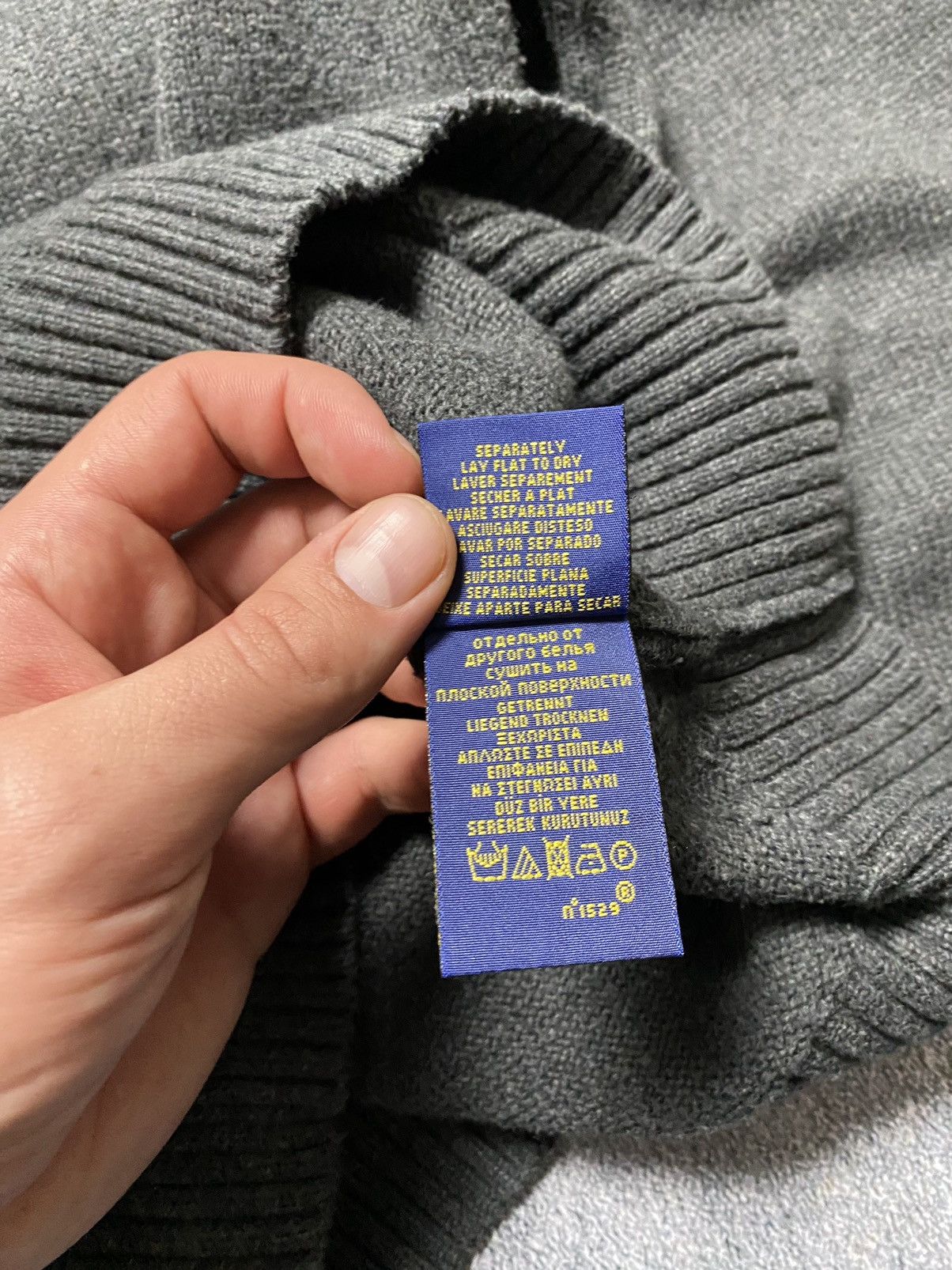 Ralph Lauren Polo Ralph Lauren VNTG KniT Crew Neck Mini Logo Sweater Size US M / EU 48-50 / 2 - 10 Thumbnail