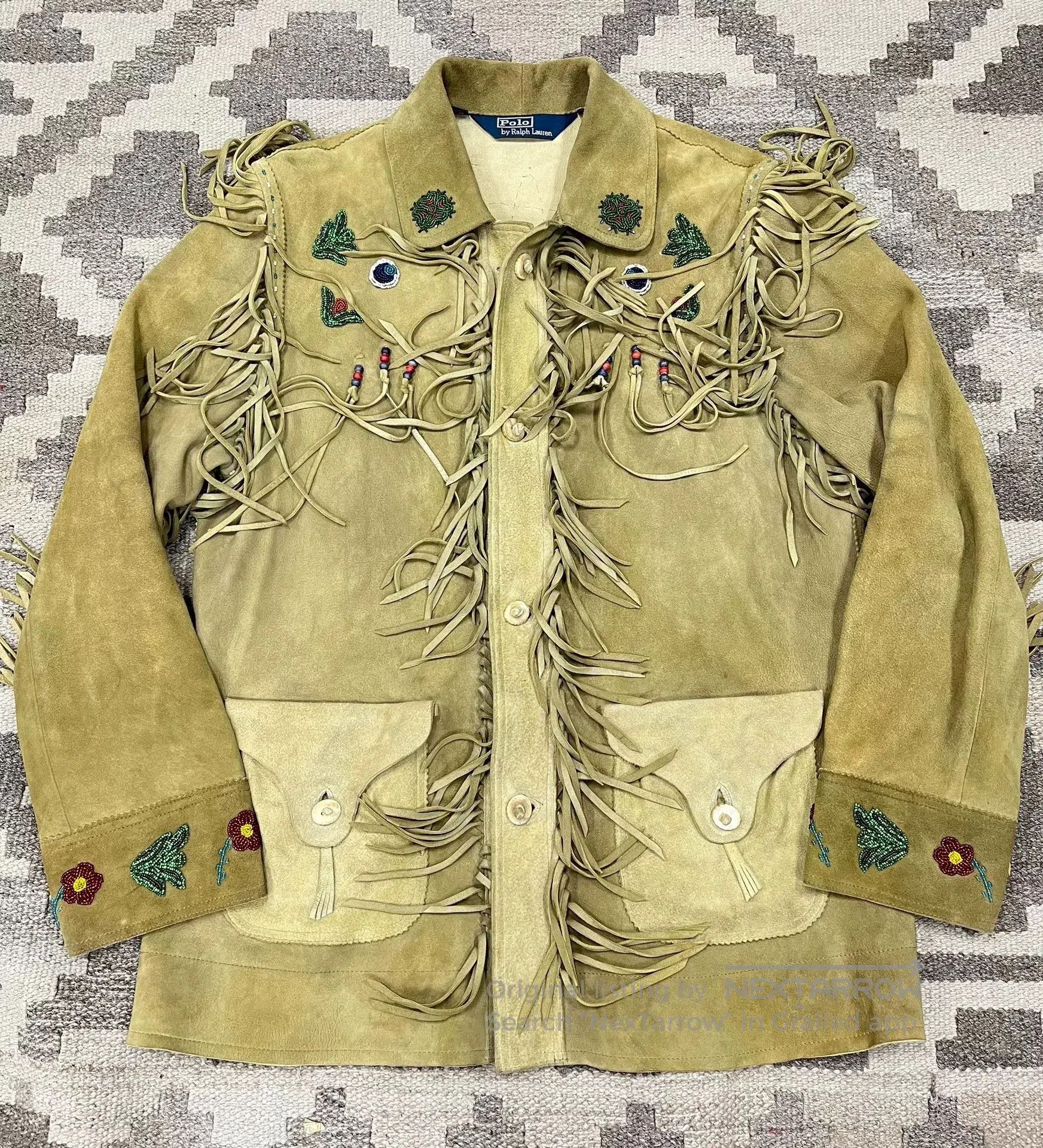 RRL Ralph Lauren Ralph Lauren RRL Limited Western Leather Vest. Size US L / EU 52-54 / 3 - 1 Thumbnail